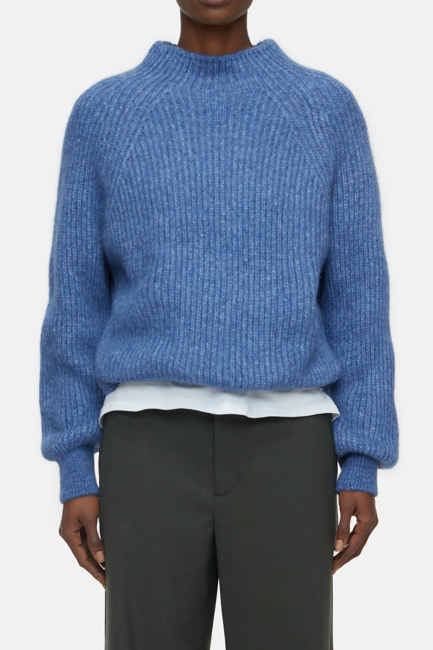 CLOSED Breisels>Trui Van Alpacamix Blauwe Horizon