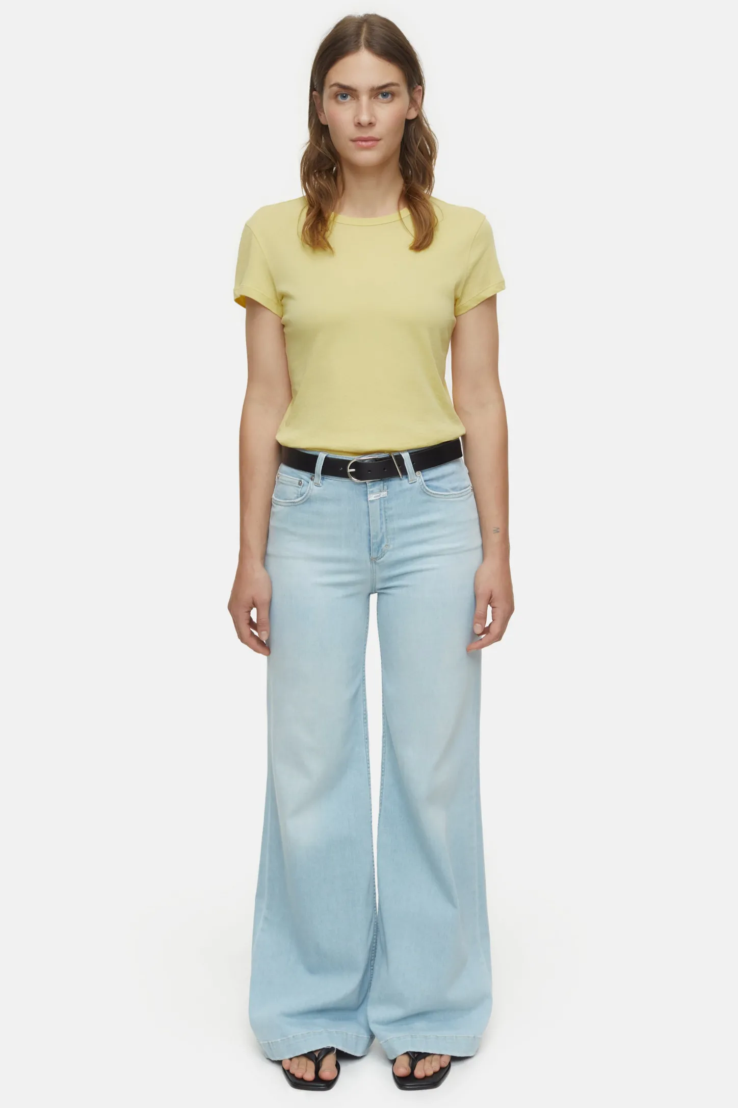 CLOSED T-Shirts>T-Shirt Calamatta Geel