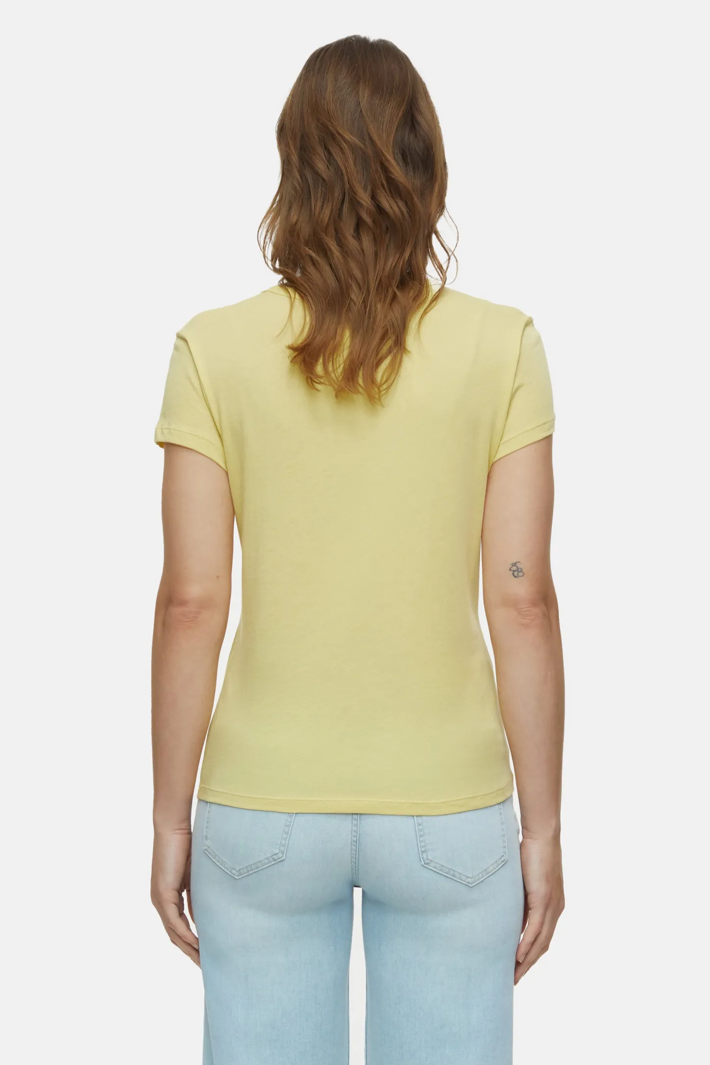 CLOSED T-Shirts>T-Shirt Calamatta Geel
