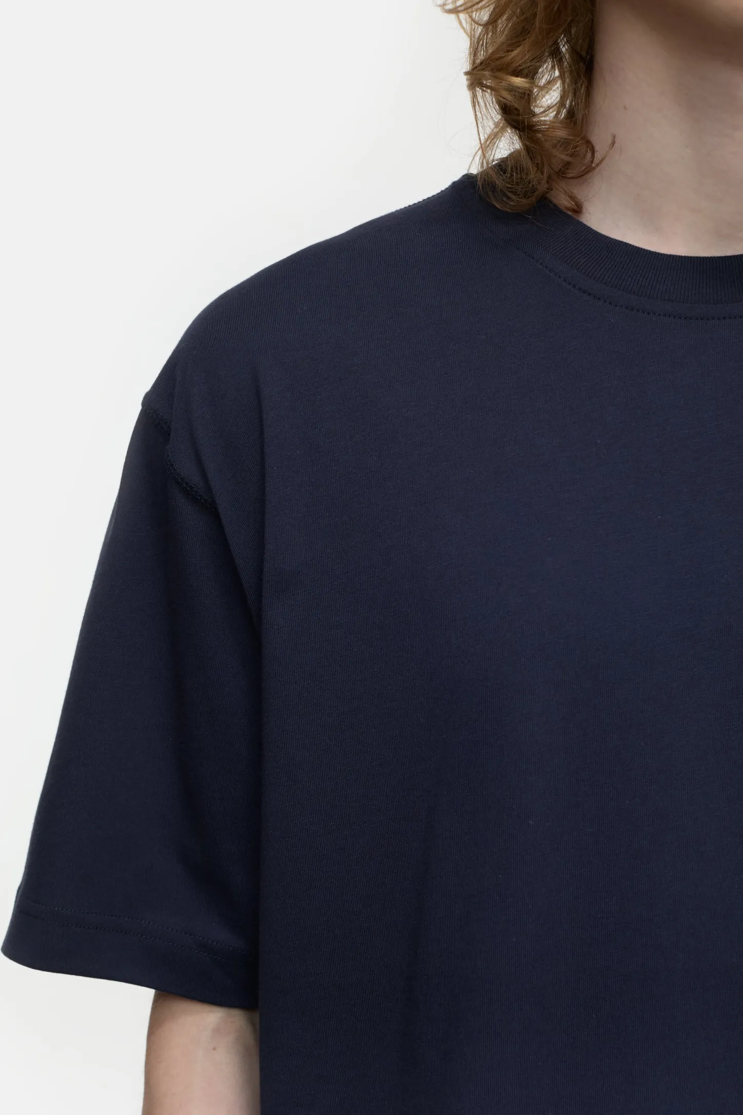 CLOSED T-Shirts>T-Shirt Met Logo Donkere Nacht
