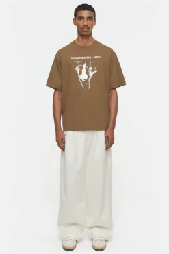 CLOSED T-Shirts>T-Shirt Met Print Teakhout