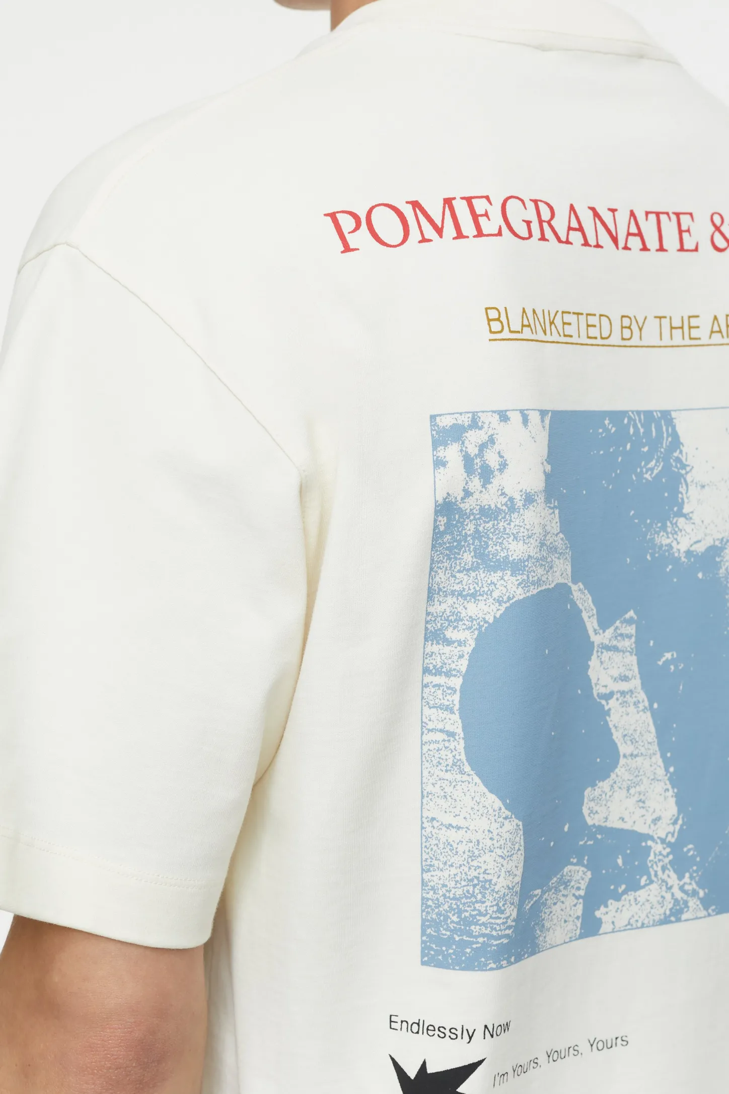 CLOSED T-Shirts>T-Shirt Met Print Ivoor