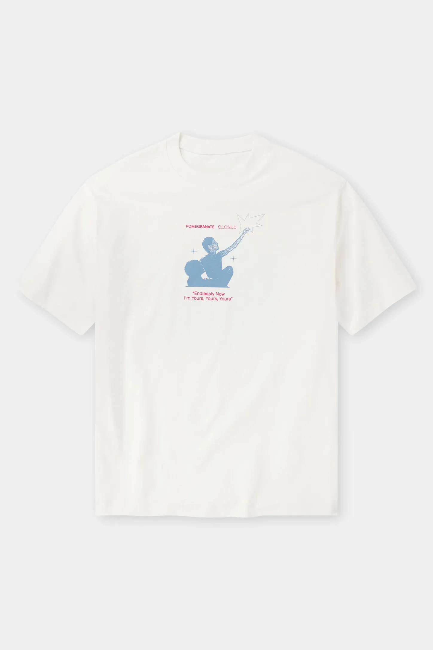 CLOSED T-Shirts>T-Shirt Met Print Ivoor
