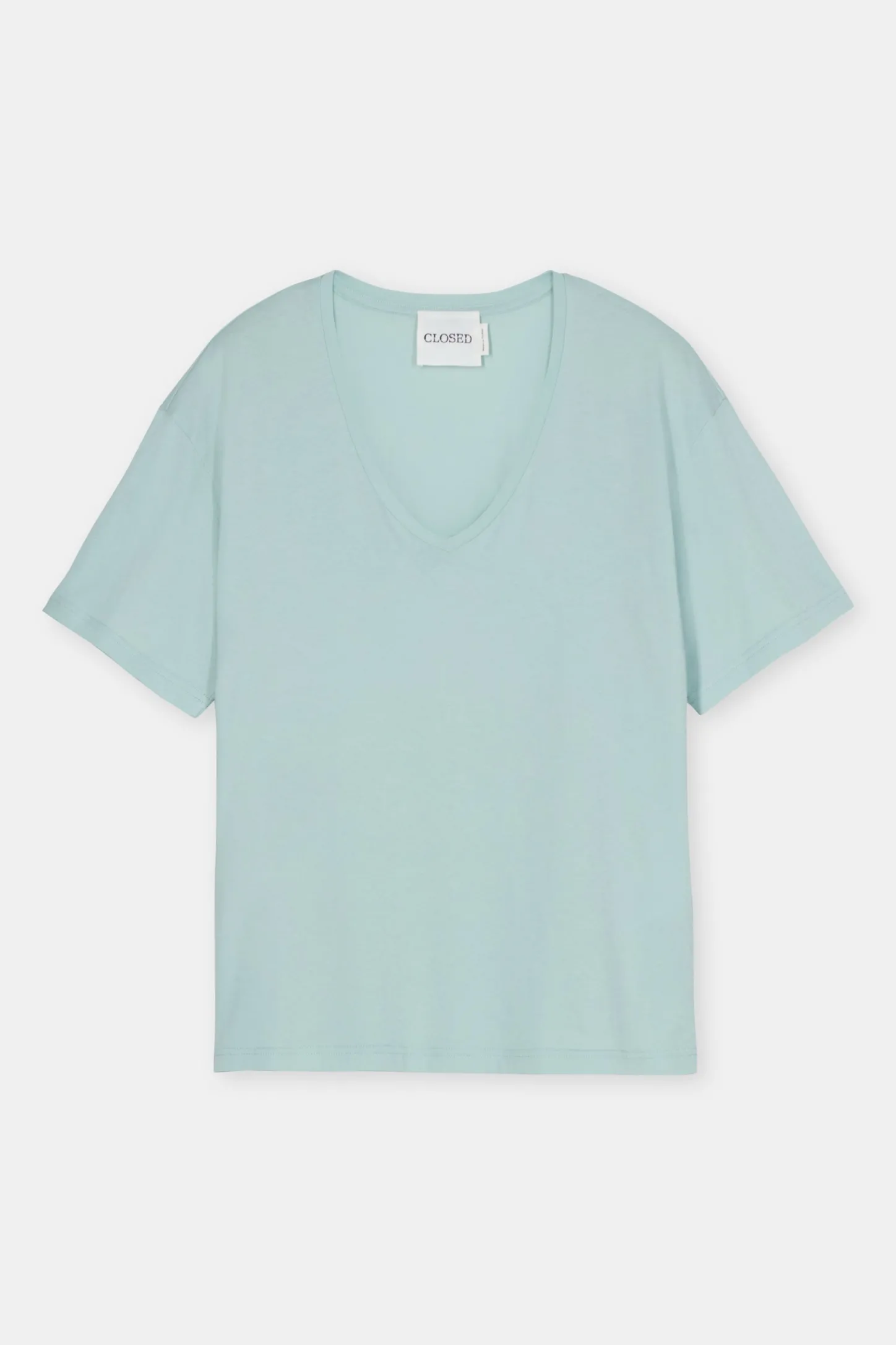 CLOSED T-Shirts>T-Shirt Met V-Hals Amalfi Zee