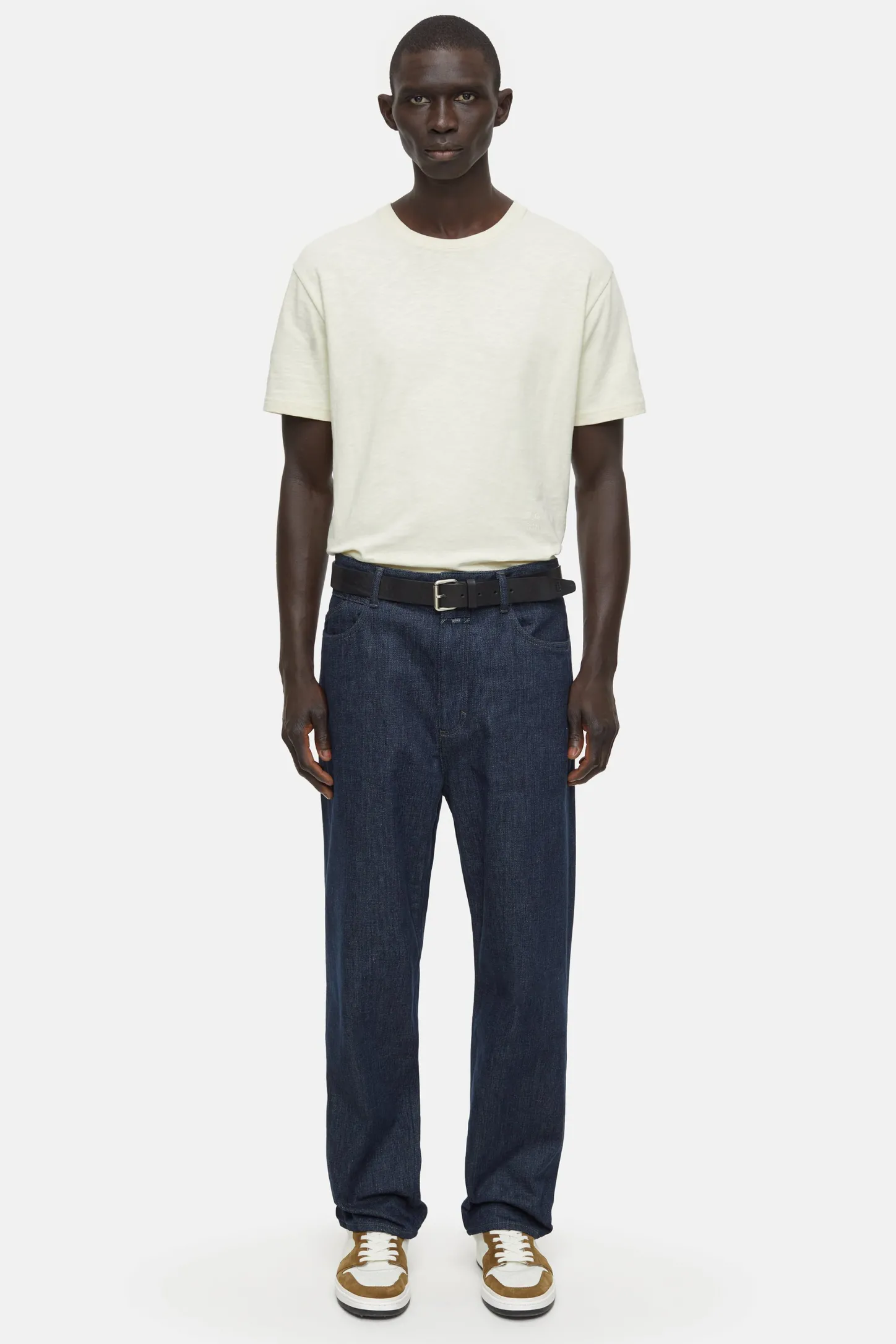 CLOSED T-Shirts>T-Shirt Van Biologisch Katoen Vanille Creme