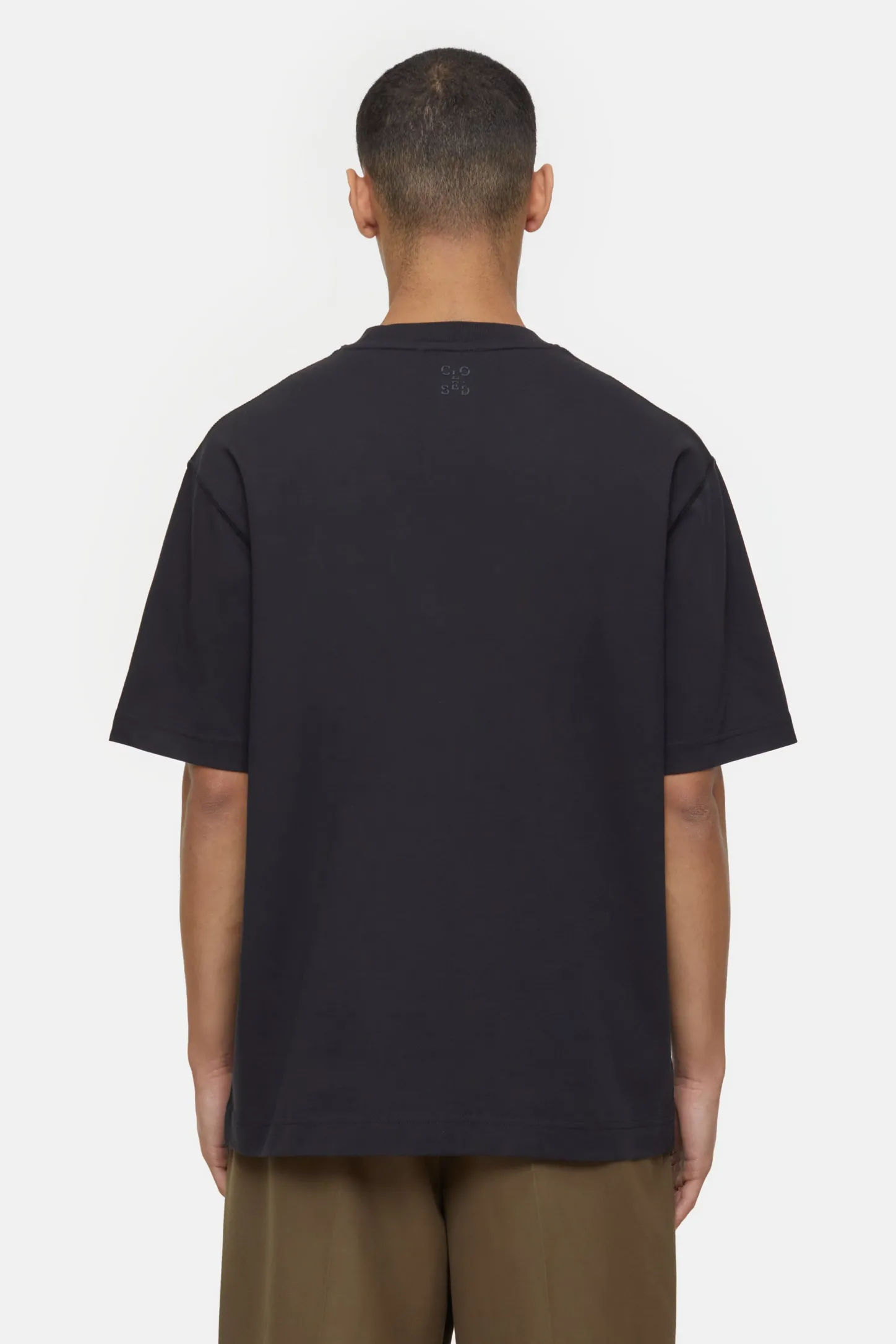 CLOSED T-Shirts>T-Shirt Van Biologisch Katoen Zwart