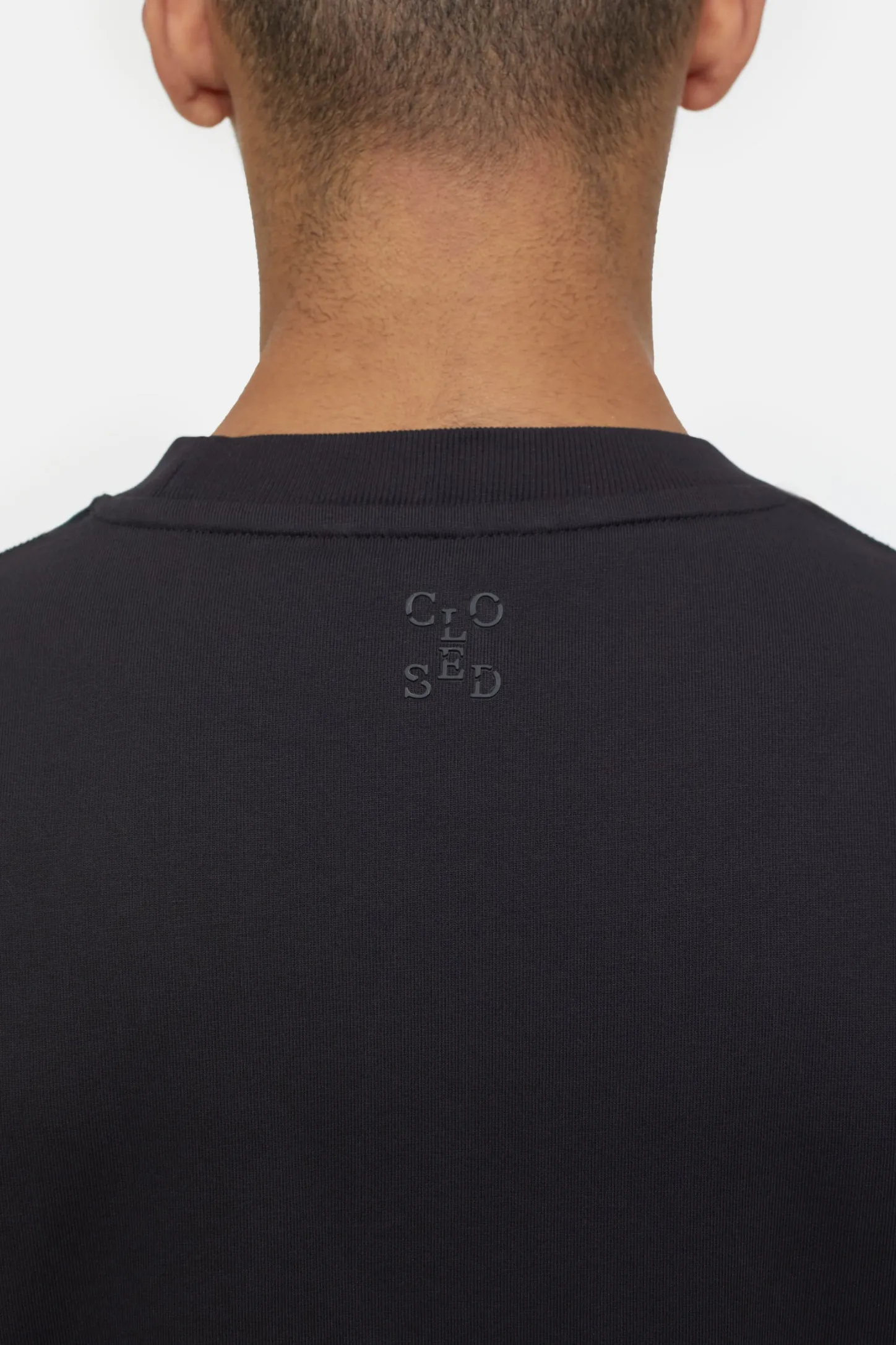 CLOSED T-Shirts>T-Shirt Van Biologisch Katoen Zwart