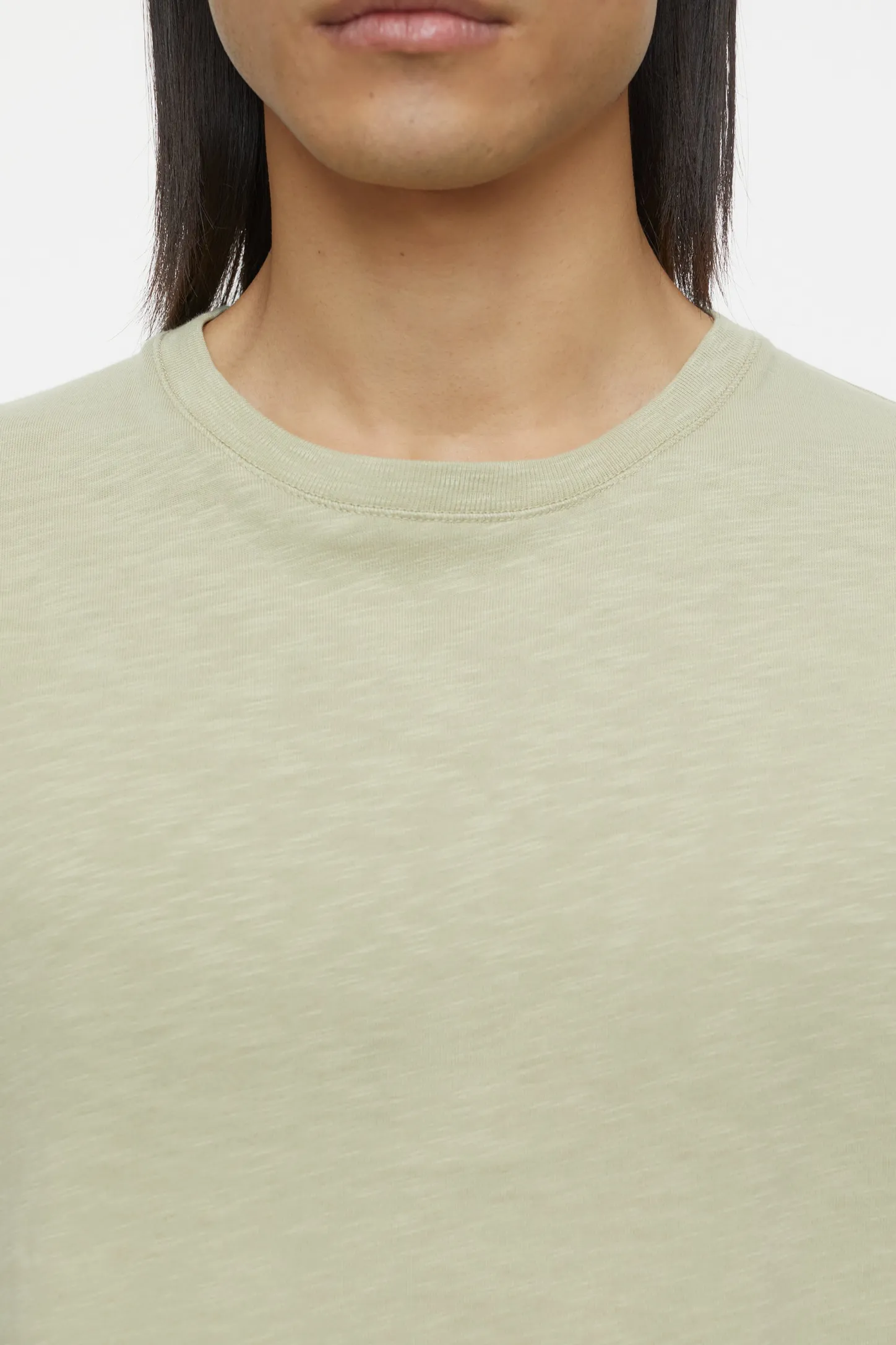 CLOSED T-Shirts>T-Shirt Van Biologisch Katoen Salie Jij