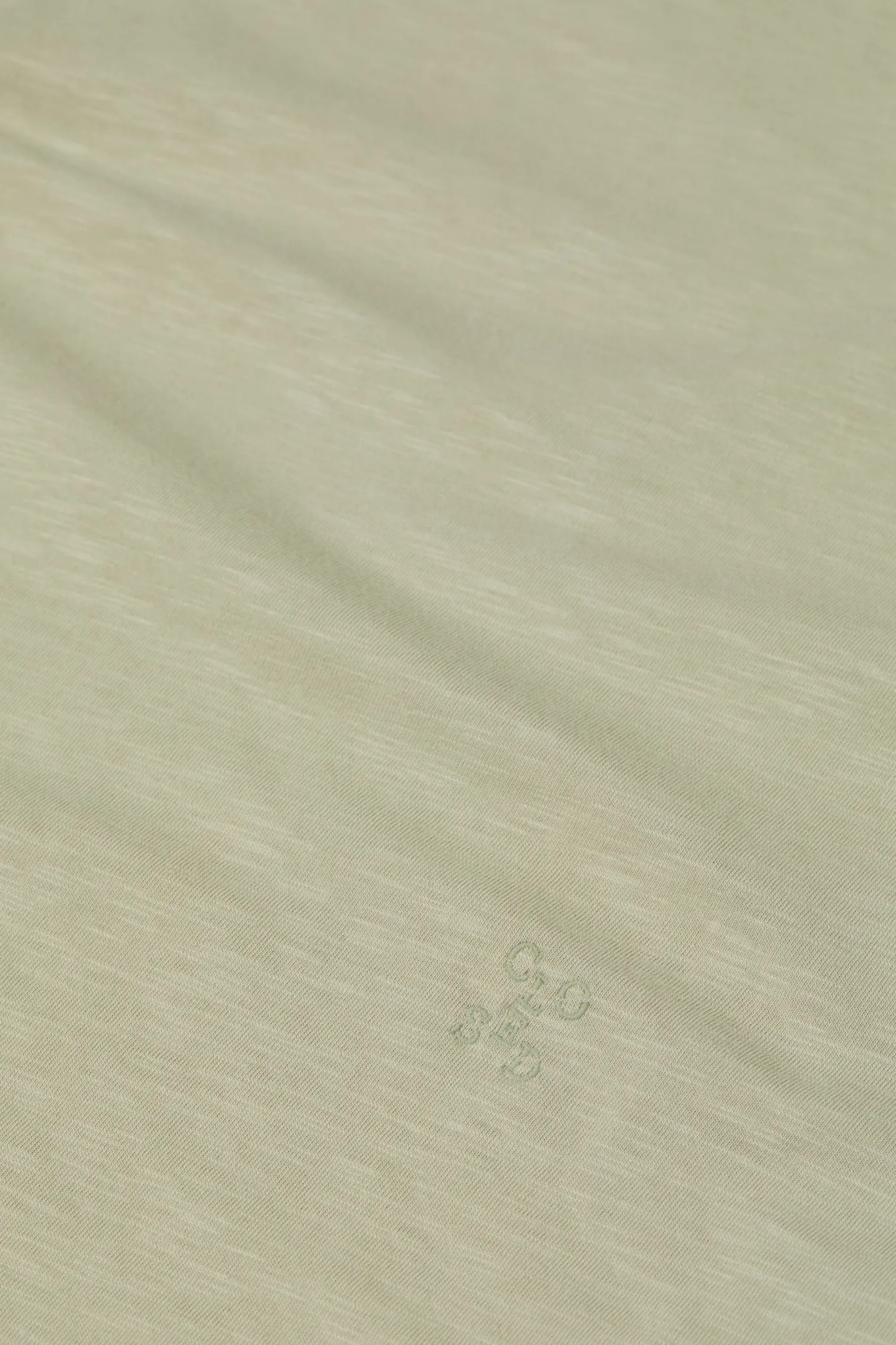 CLOSED T-Shirts>T-Shirt Van Biologisch Katoen Salie Jij