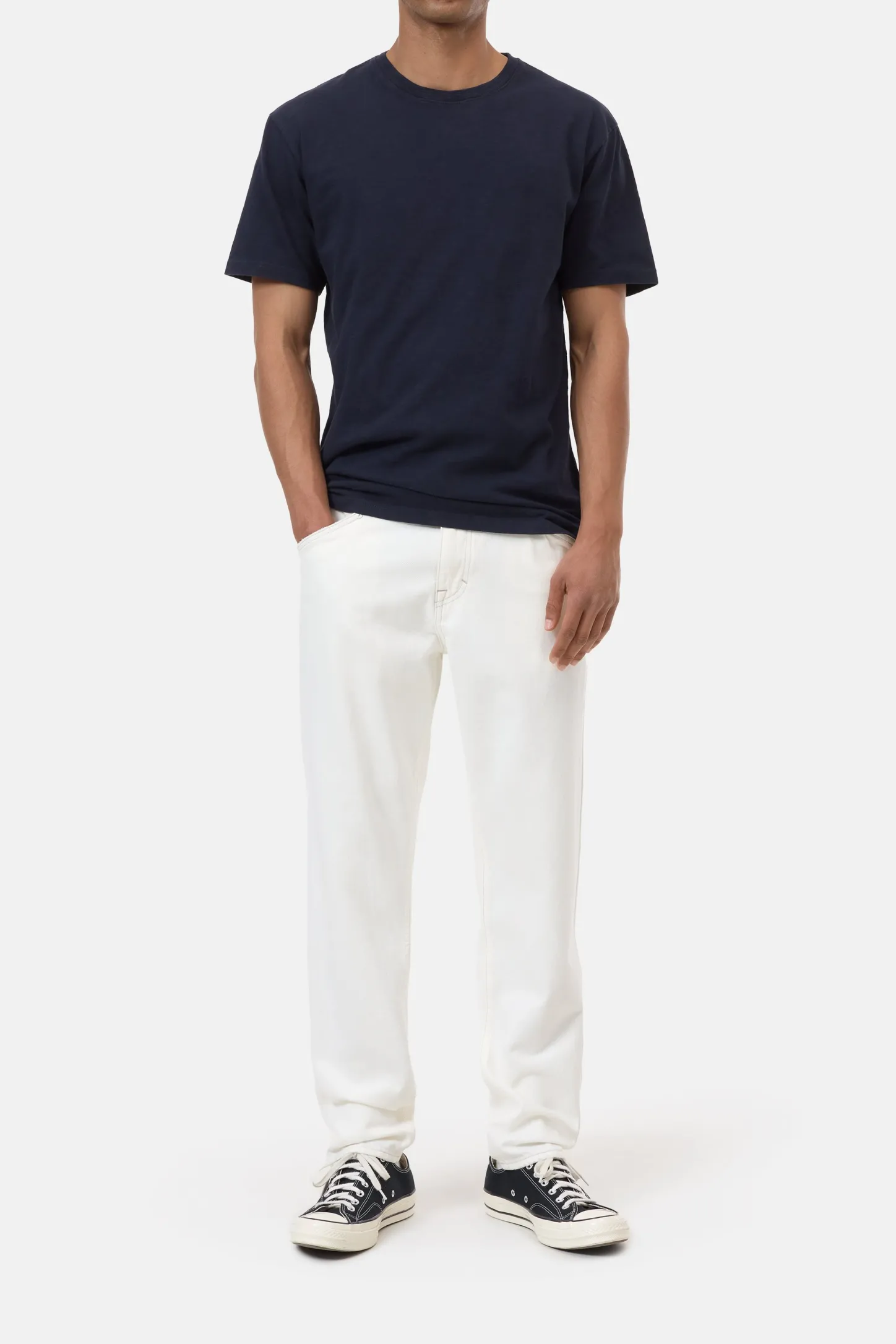 CLOSED T-Shirts>T-Shirt Van Biologisch Katoen Donkere Nacht