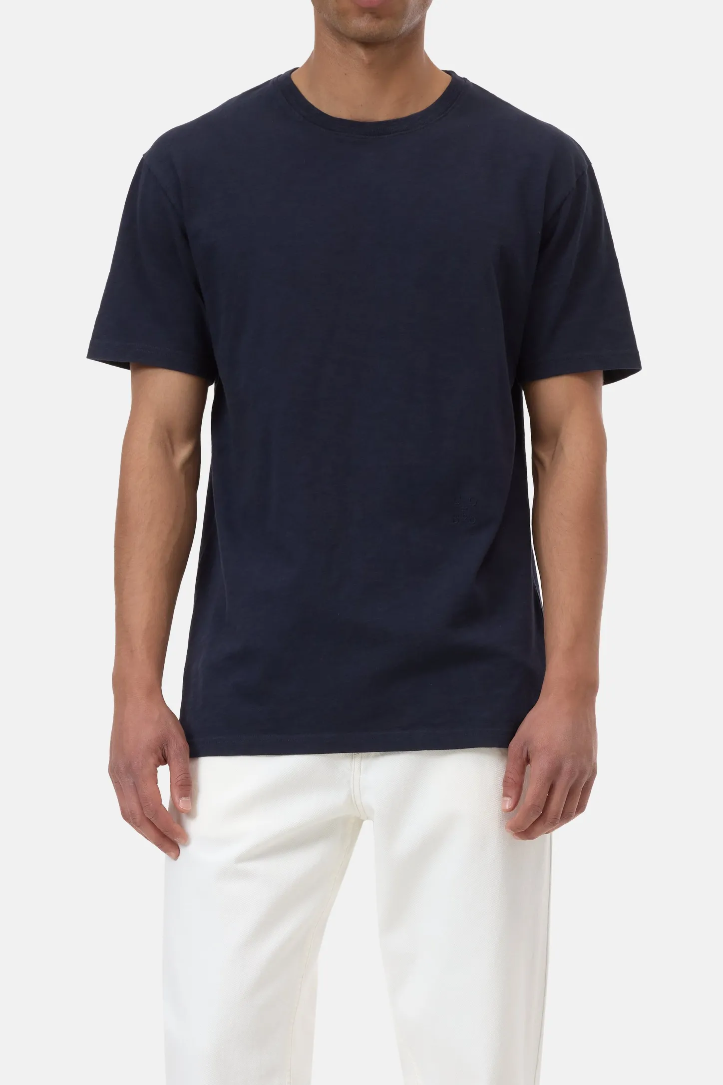 CLOSED T-Shirts>T-Shirt Van Biologisch Katoen Donkere Nacht