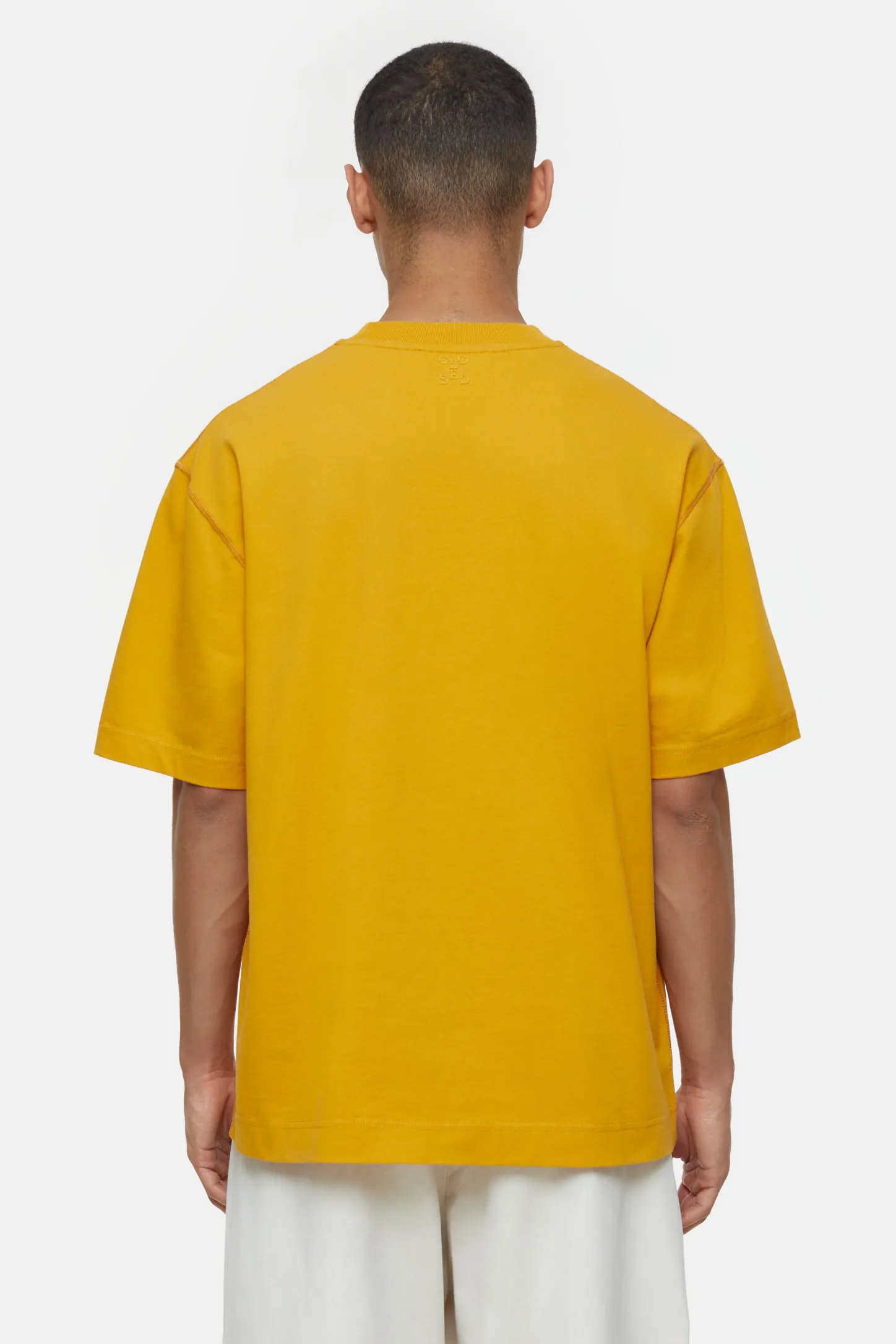 CLOSED T-Shirts>T-Shirt Van Biologisch Katoen Lichtgevend Oranje