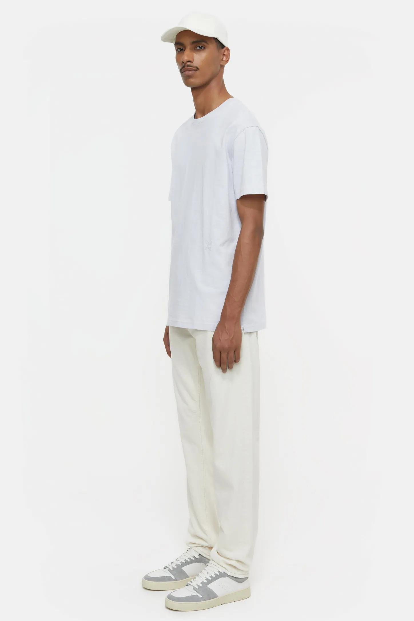 CLOSED T-Shirts>T-Shirt Van Biologisch Katoen Mist Grijs