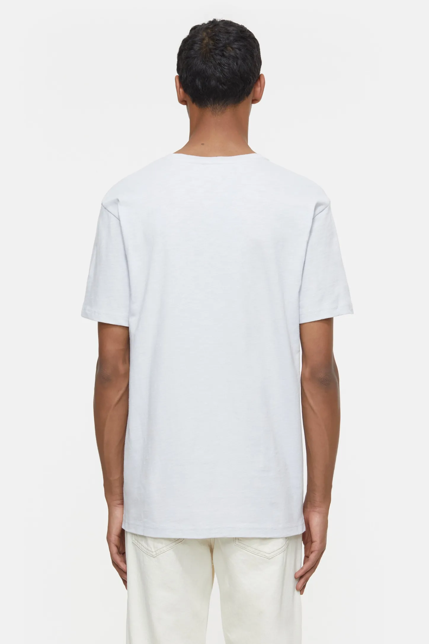 CLOSED T-Shirts>T-Shirt Van Biologisch Katoen Mist Grijs