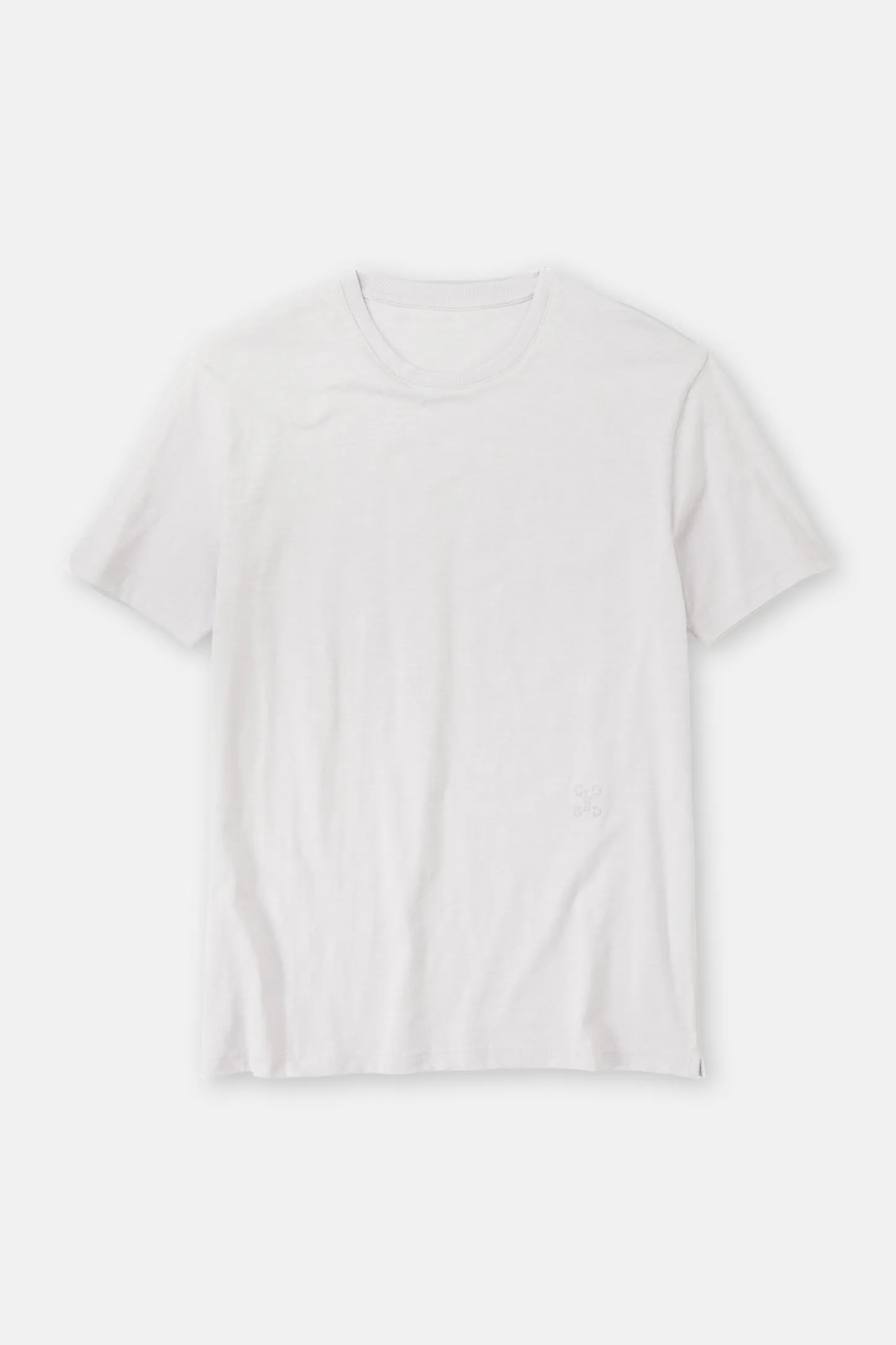 CLOSED T-Shirts>T-Shirt Van Biologisch Katoen Mist Grijs