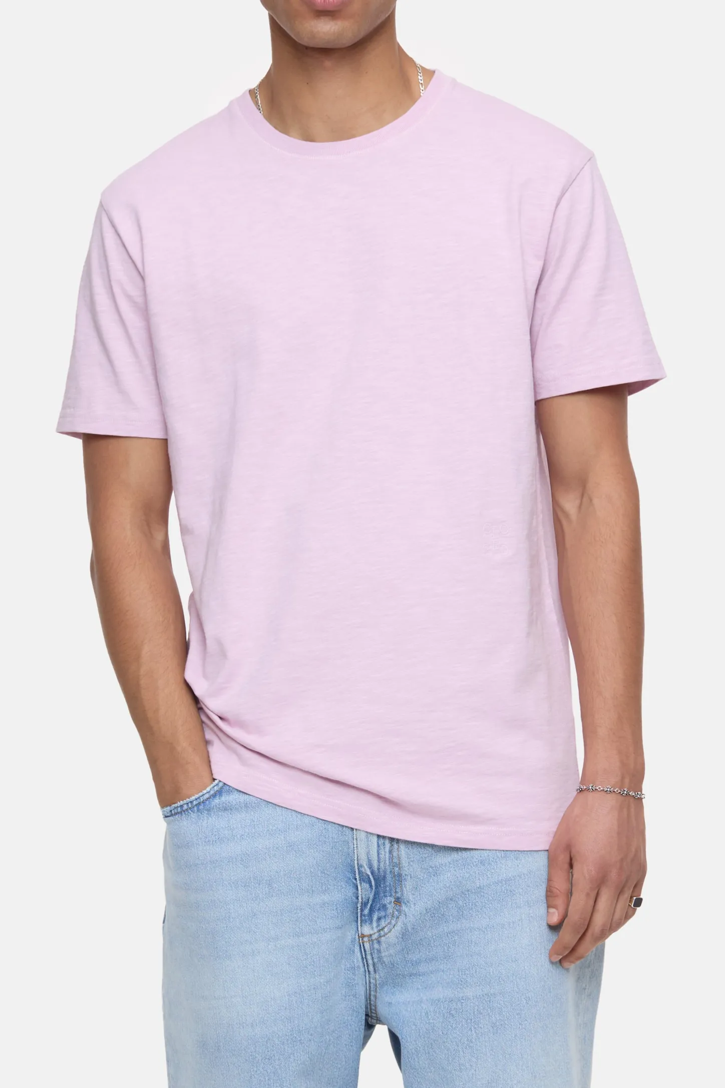 CLOSED T-Shirts>T-Shirt Van Biologisch Katoen Smoothie Roze
