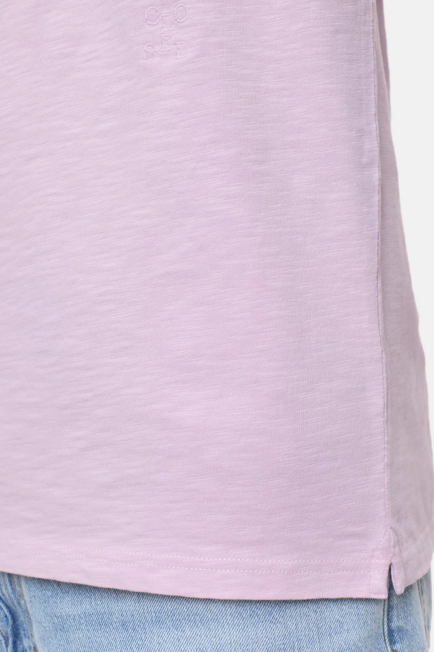 CLOSED T-Shirts>T-Shirt Van Biologisch Katoen Smoothie Roze