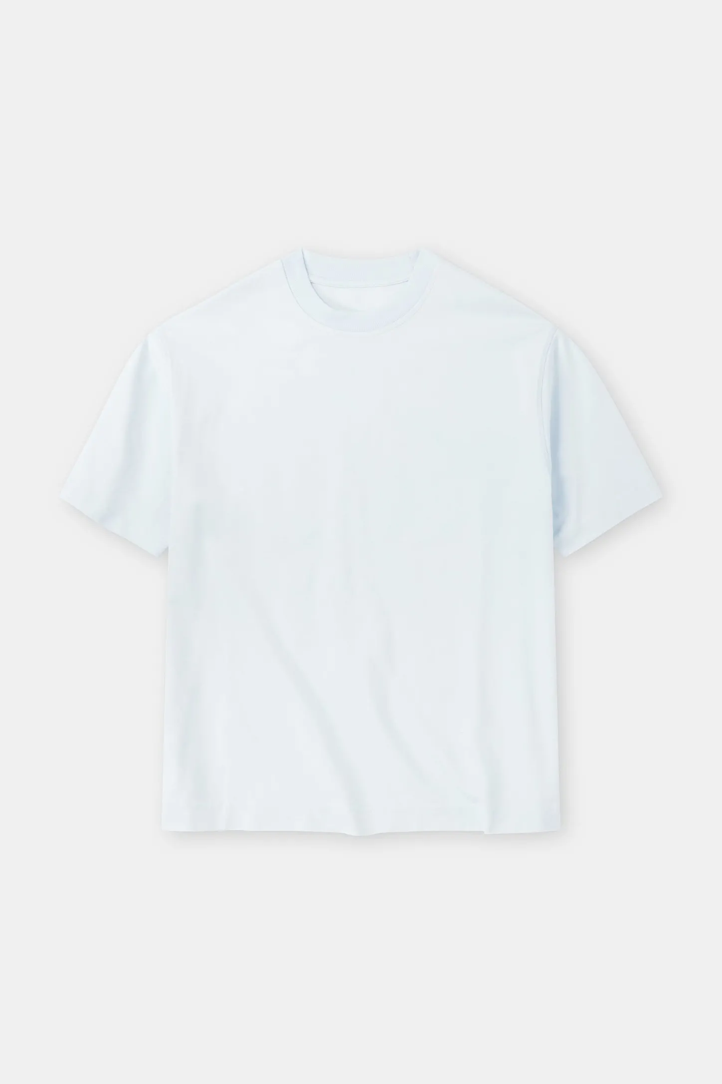 CLOSED T-Shirts>T-Shirt Van Biologisch Katoen Glanzend Blauw