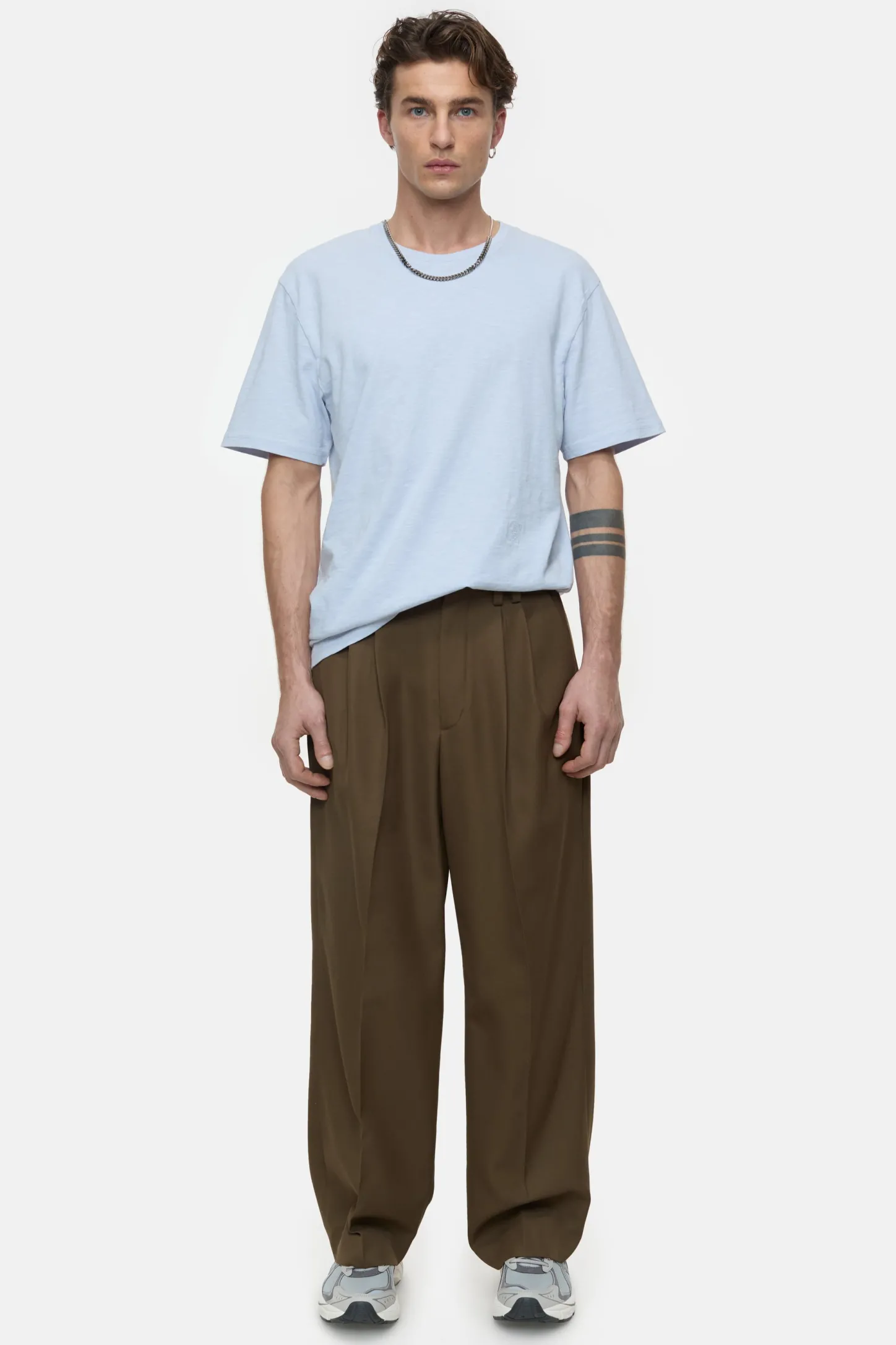 CLOSED T-Shirts>T-Shirt Van Biologisch Katoen Horizonblauw