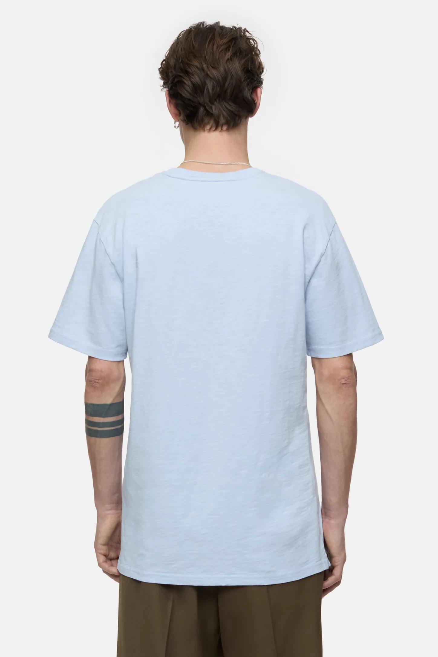 CLOSED T-Shirts>T-Shirt Van Biologisch Katoen Horizonblauw