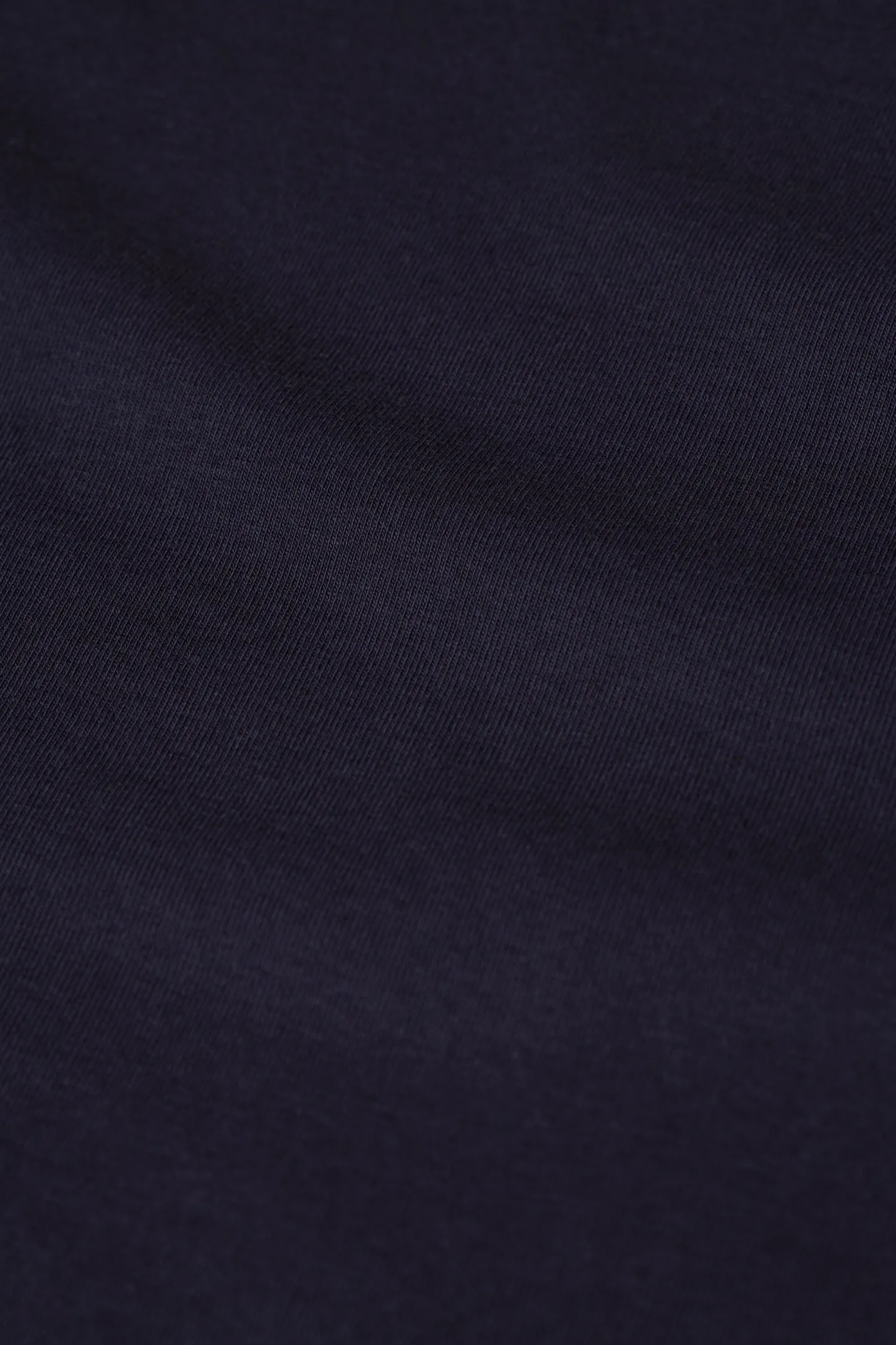 CLOSED T-Shirts>T-Shirt Van Katoen En Modaal Donkere Nacht