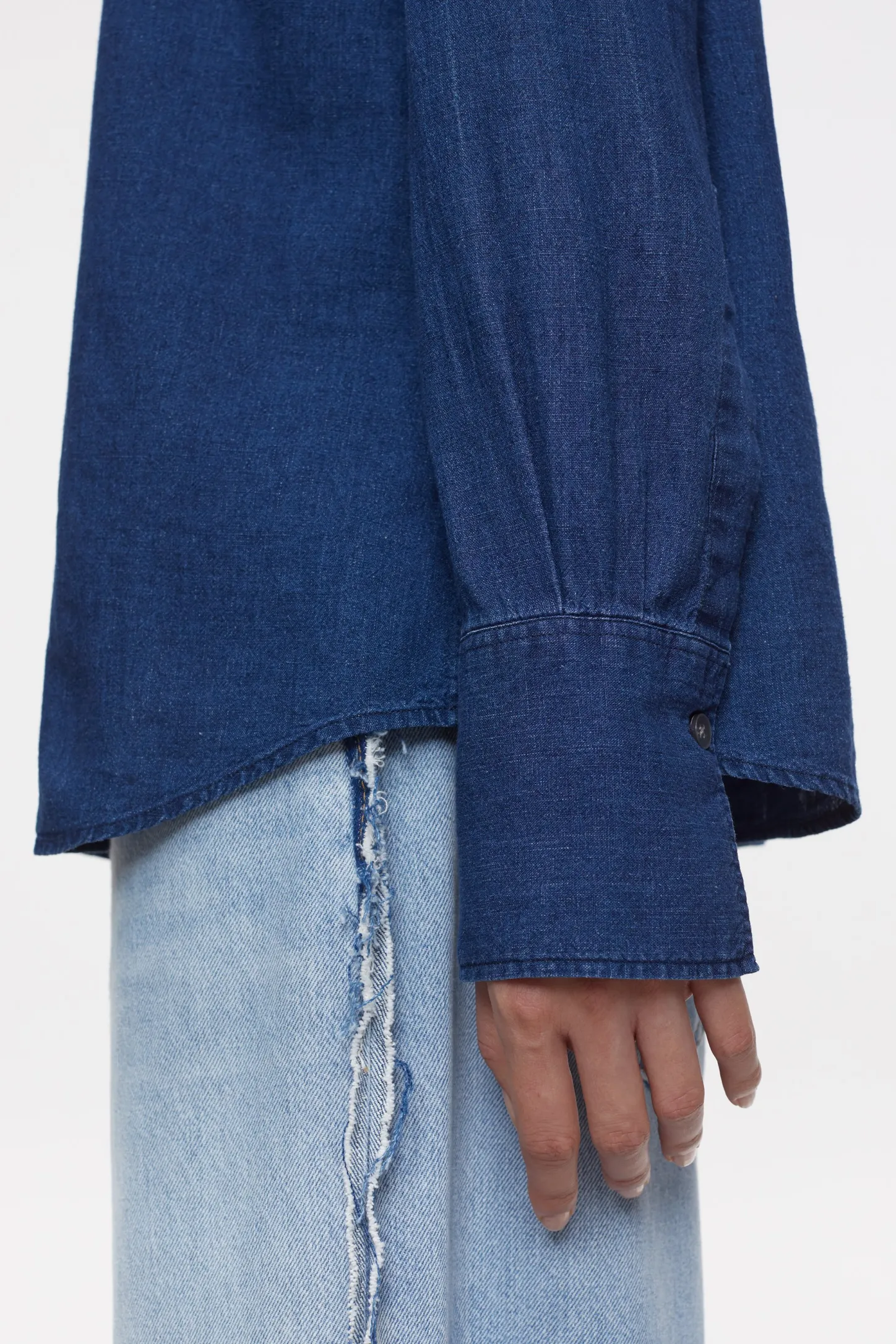 CLOSED Overhemden En Blouses>Tuniektopje Van Linnenmix Donkerblauw