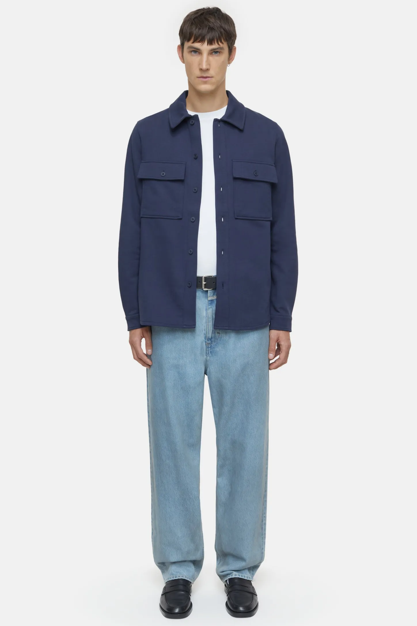 CLOSED Overhemden>Utility-Shirt Donkere Nacht
