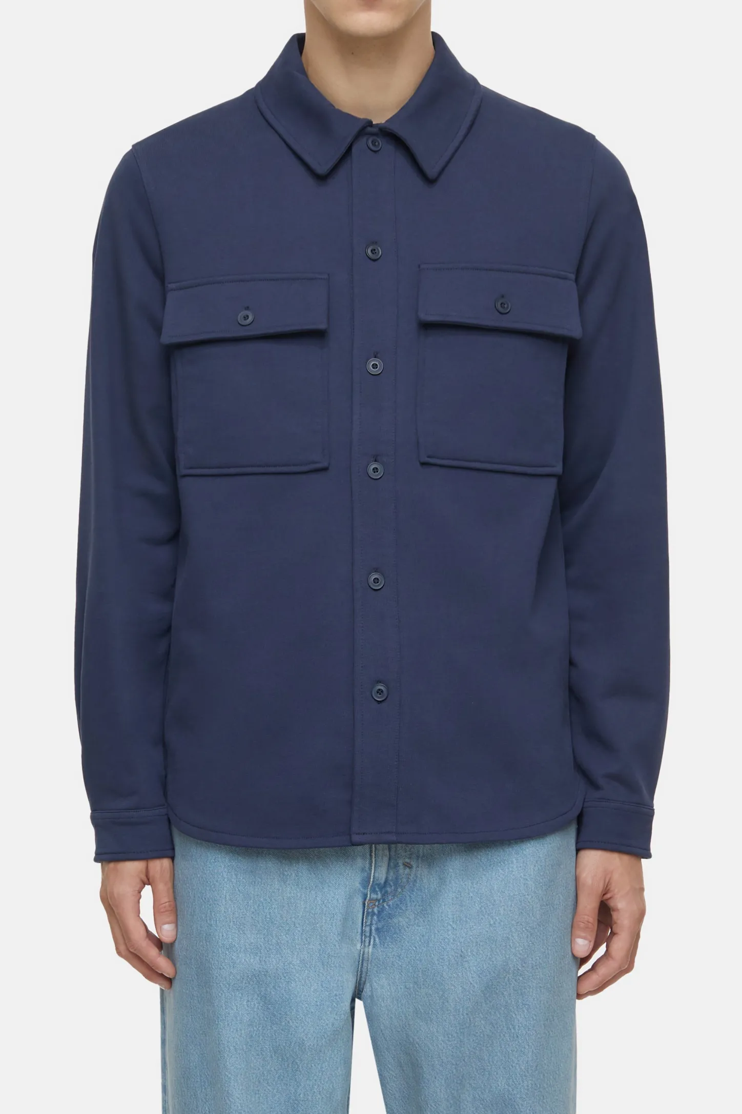 CLOSED Overhemden>Utility-Shirt Donkere Nacht