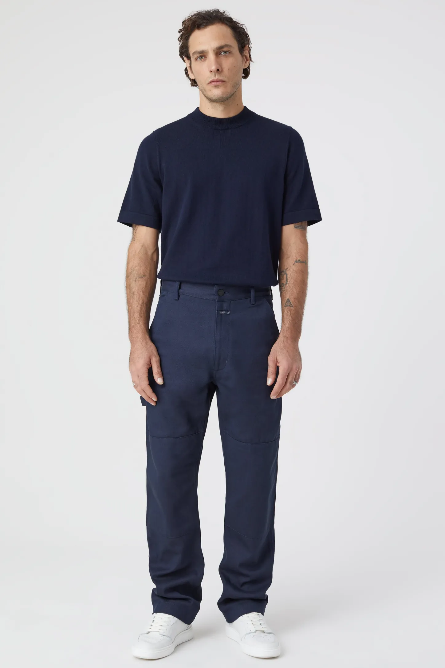CLOSED Ontspannend>Werkkleding Broek Donkerblauw