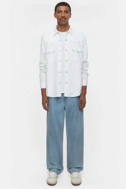 CLOSED Overhemden>Western Denim Overhemd Verstand