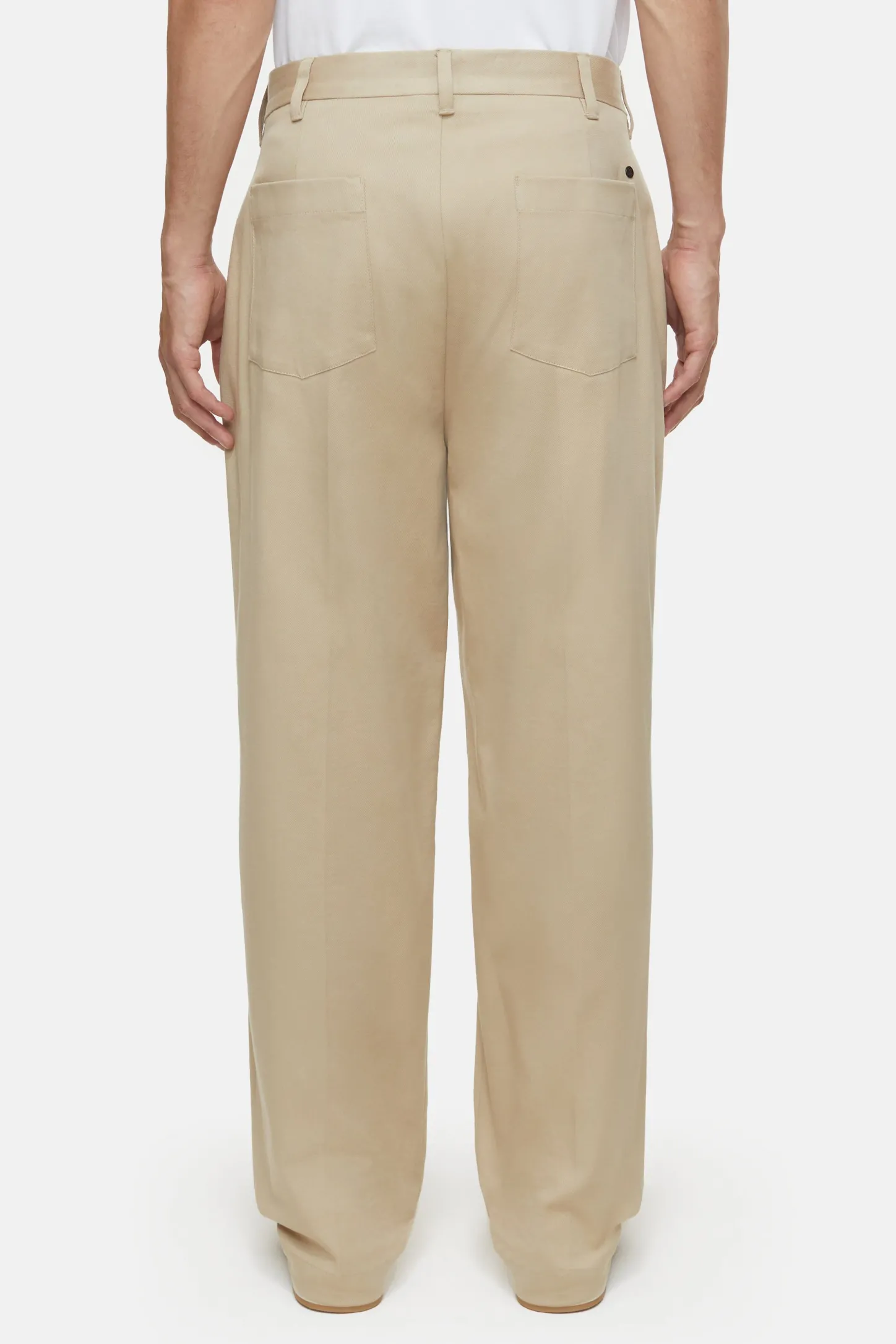 CLOSED Broek>Wijde Broek - Stijlnaam Blomberg Wijd Stedelijk Beige