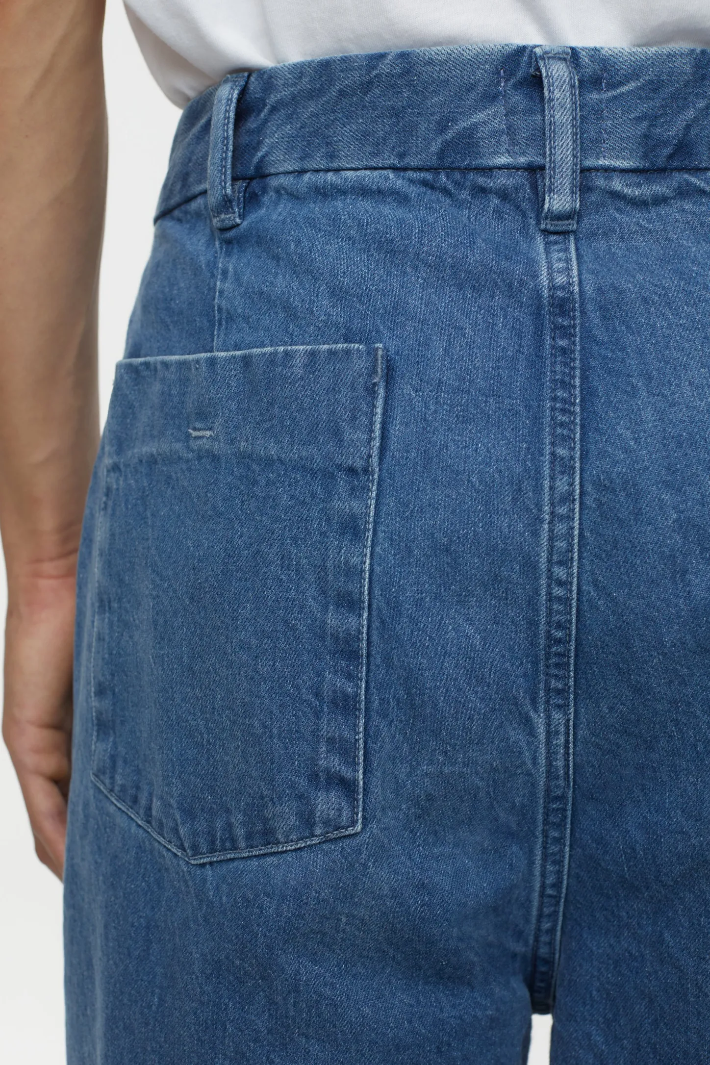 CLOSED Ontspannend>Wijde Broek - Stijlnaam Blomberg Wijd Midden Blauw