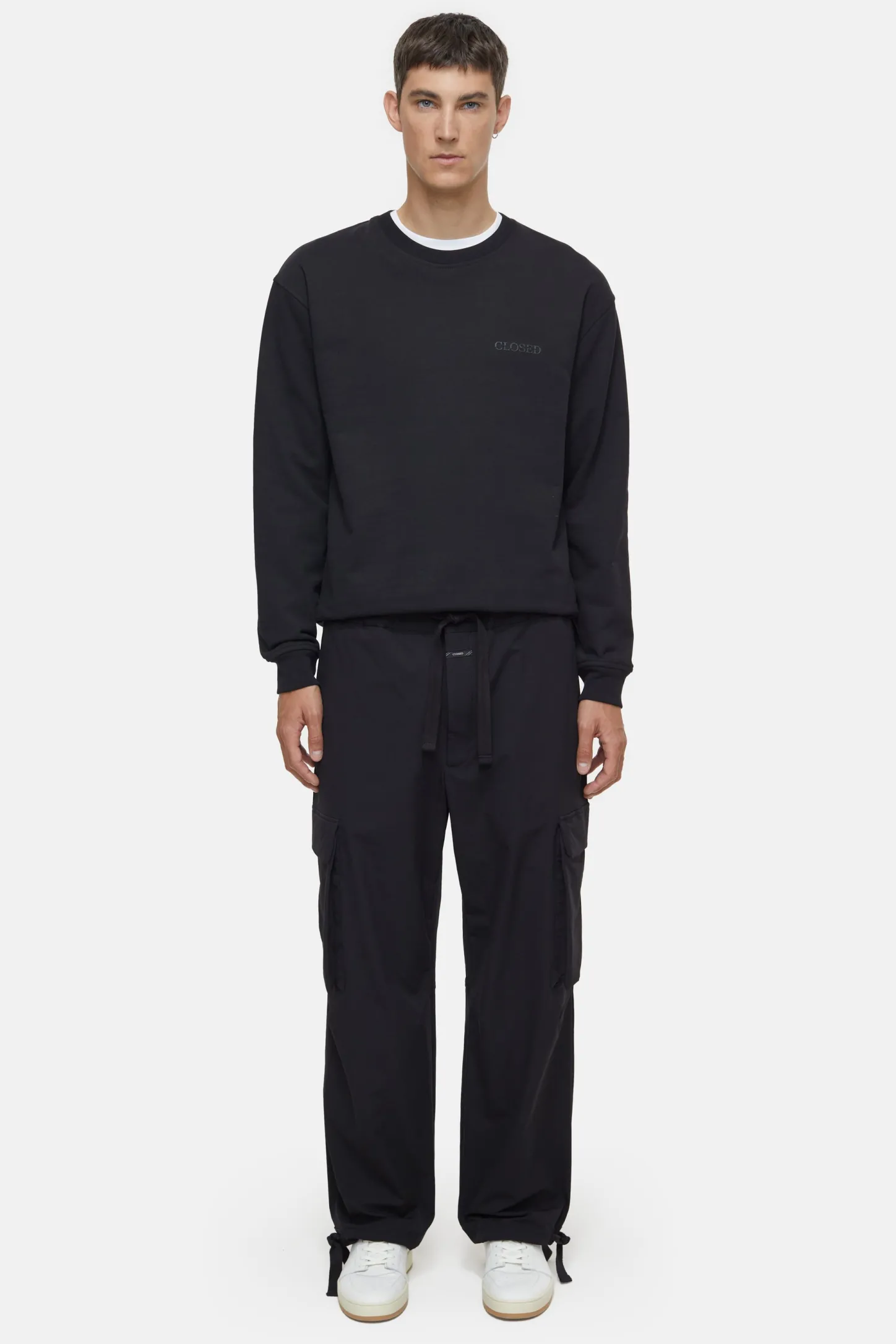CLOSED Broek>Wijde Broek - Stijlnaam Freeport Wide Zwart