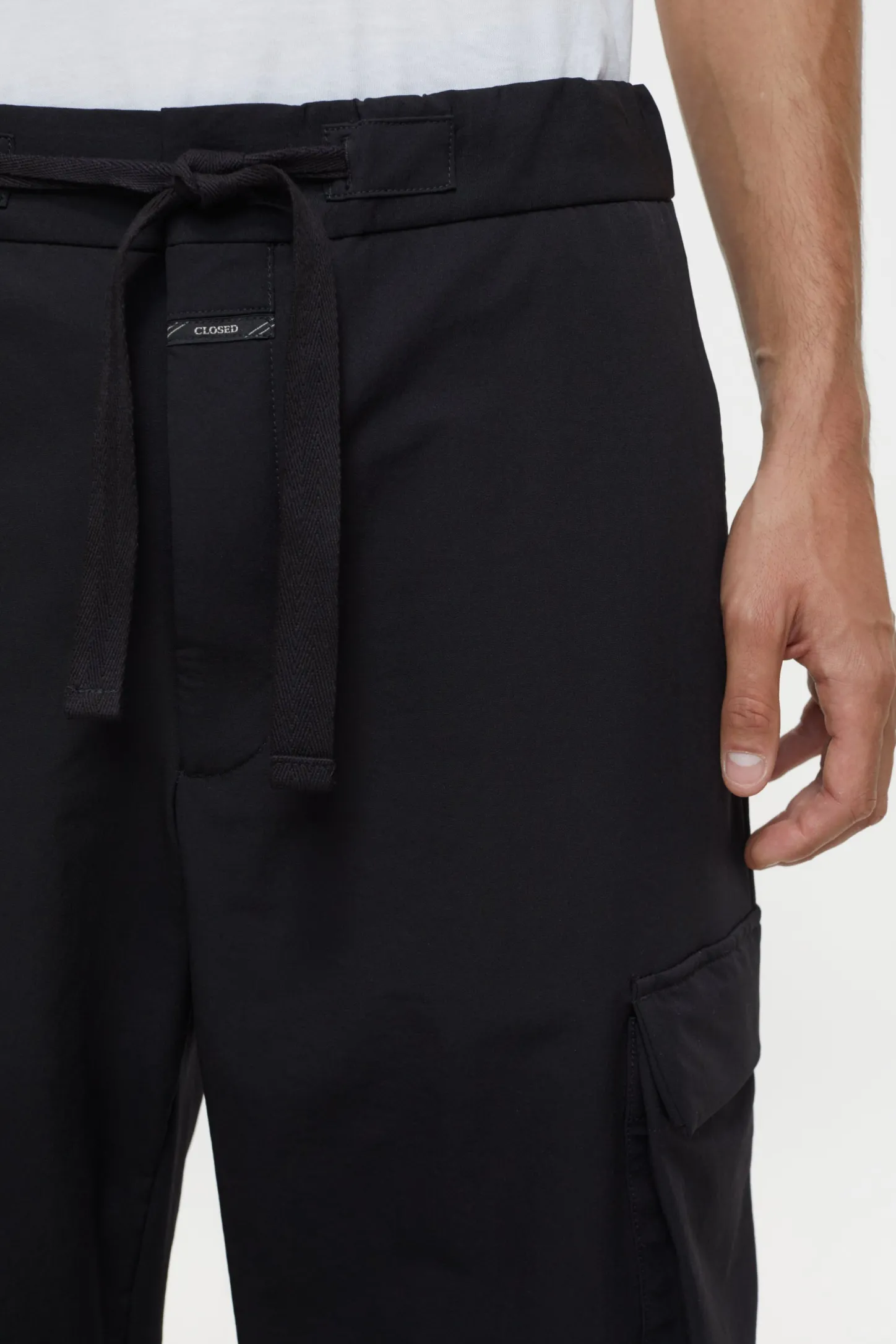 CLOSED Broek>Wijde Broek - Stijlnaam Freeport Wide Zwart
