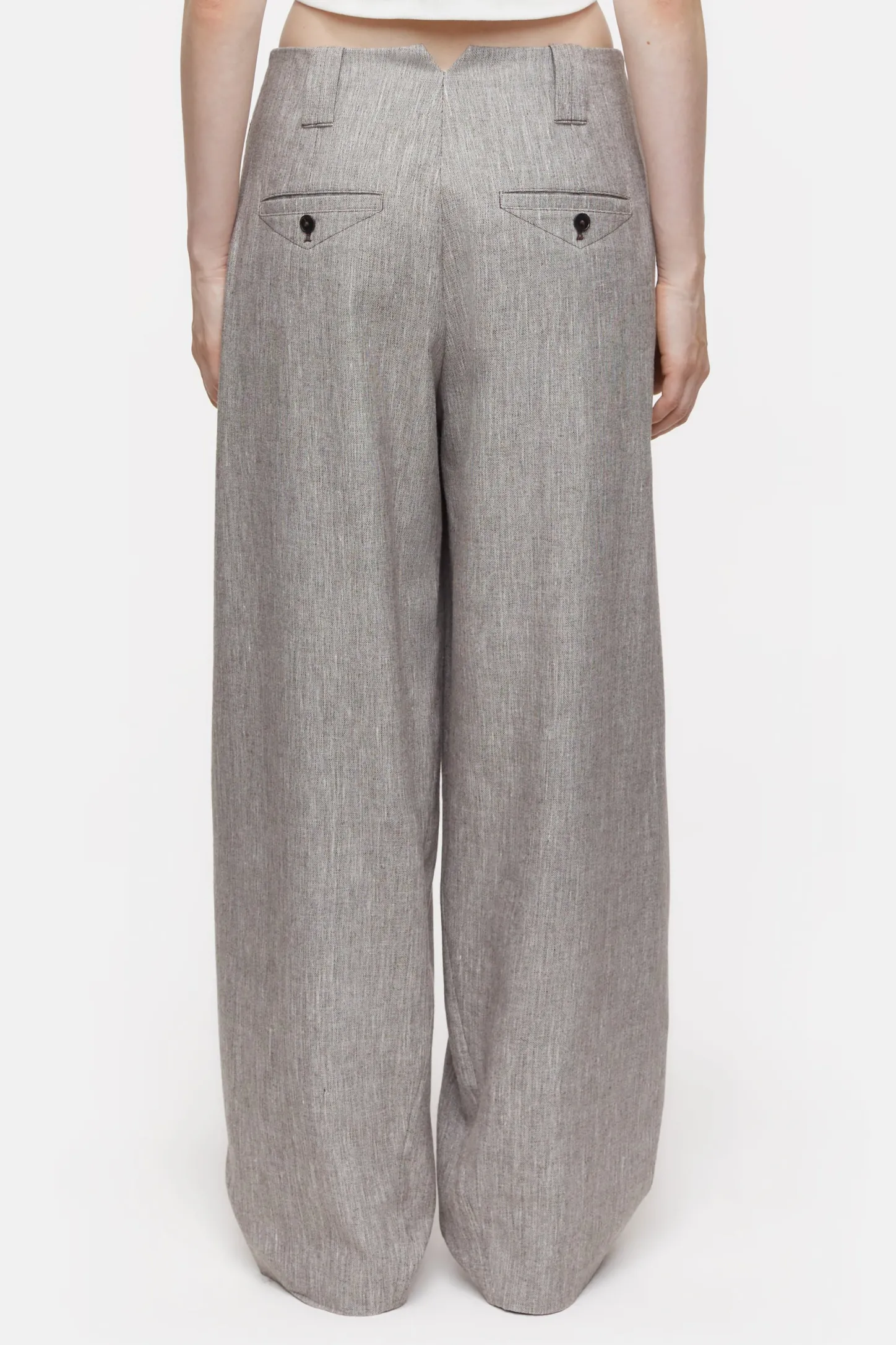 CLOSED Broek>Wijde Broek - Stijlnaam Linby Koude Chocolademelk