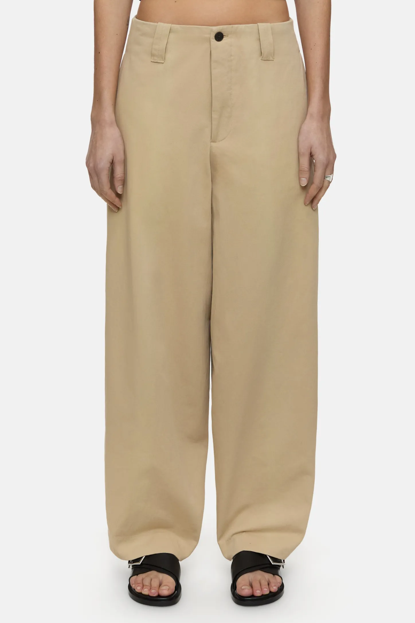 CLOSED Broek>Wijde Broek - Stijlnaam Linby Latte