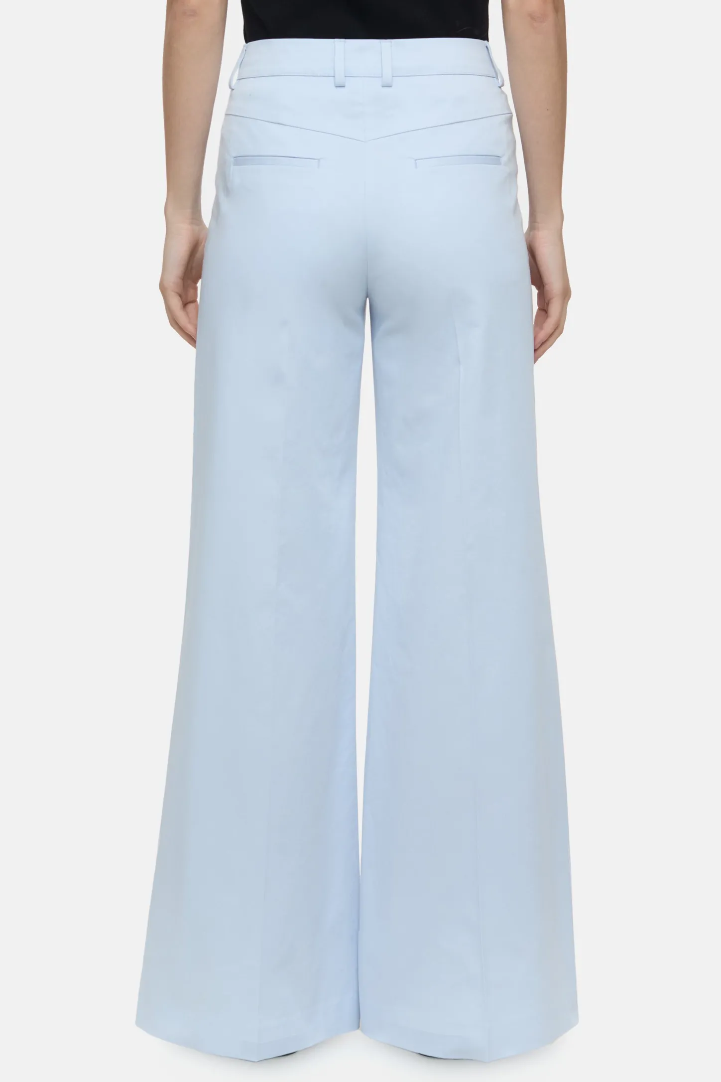 CLOSED Broek>Wijde Broek - Stijlnaam Veola Zacht Blauw
