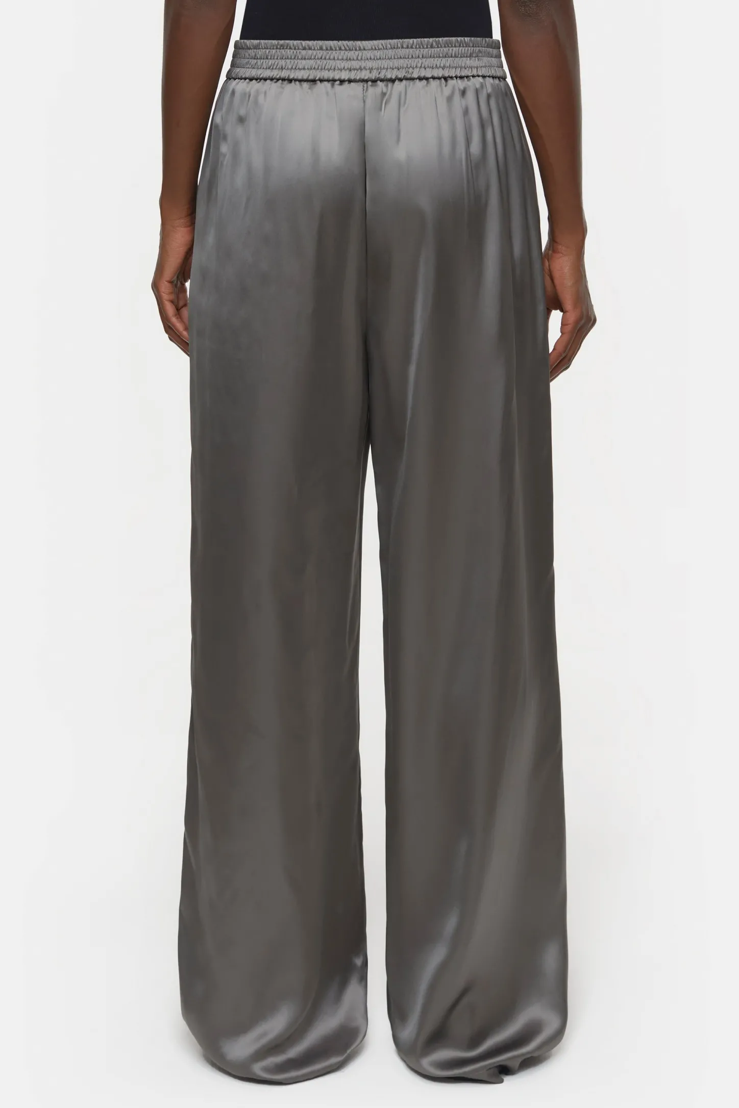 CLOSED Lange Denim>Wijde Broek - Stijlnaam Winona Stromboli Grijs