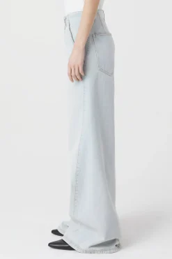 CLOSED Lange Denim>Wijde Jeans - Stijlnaam Avan Lichtblauw