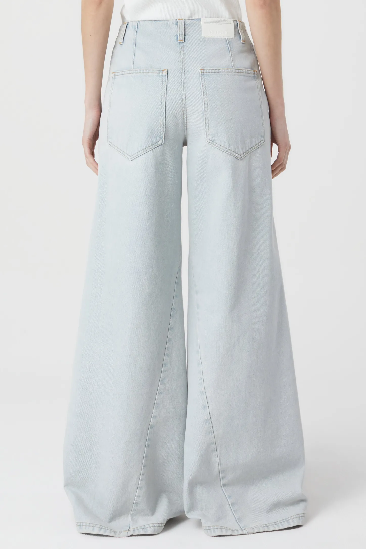 CLOSED Ras>Wijde Jeans - Stijlnaam Avan Lichtblauw