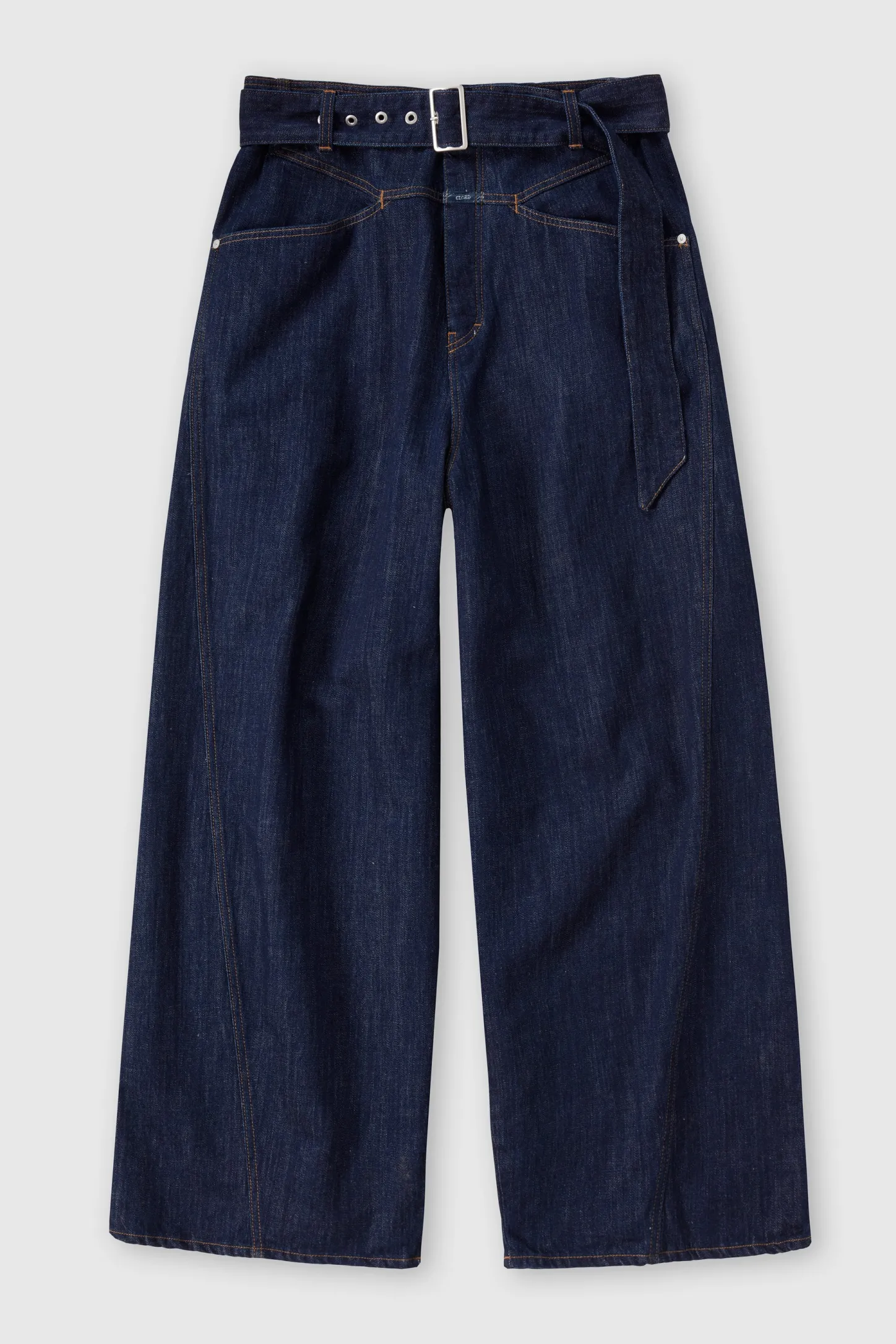 CLOSED Lange Denim>Wijde Jeans - Stijlnaam Baggy-X Donkerblauw