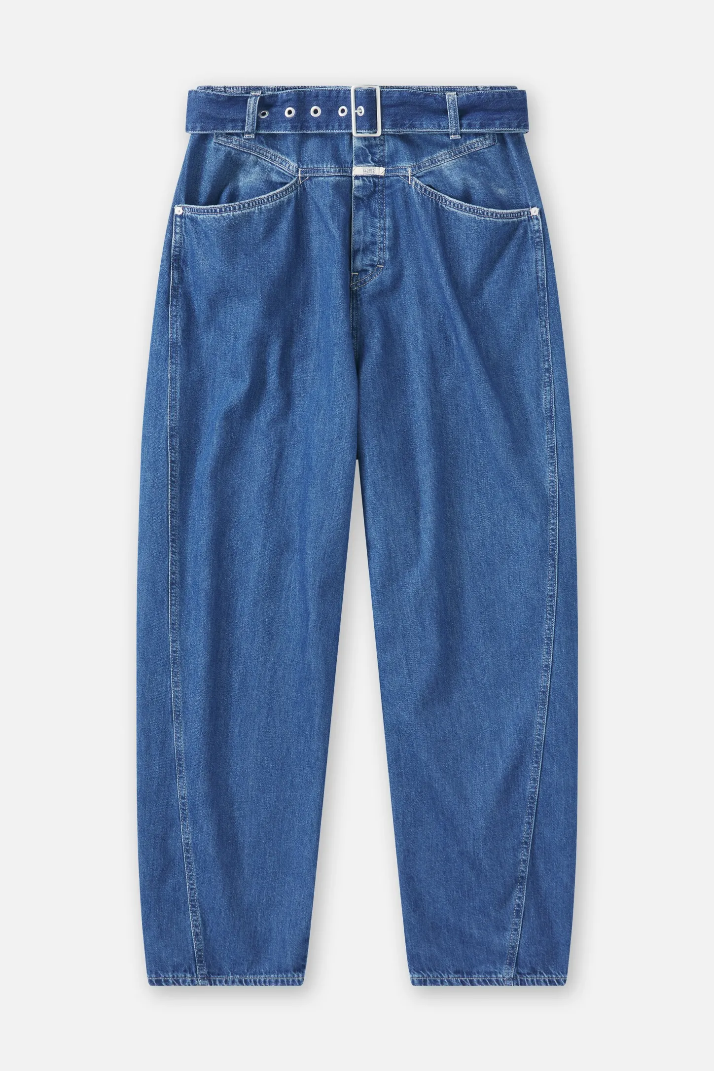 CLOSED Lange Denim>Wijde Jeans - Stijlnaam Baggy-X Donkerblauw
