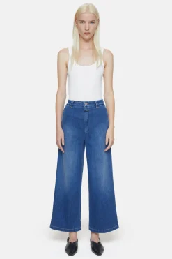 CLOSED Ontspannend>Wijde Jeans - Stijlnaam Barton Donkerblauw