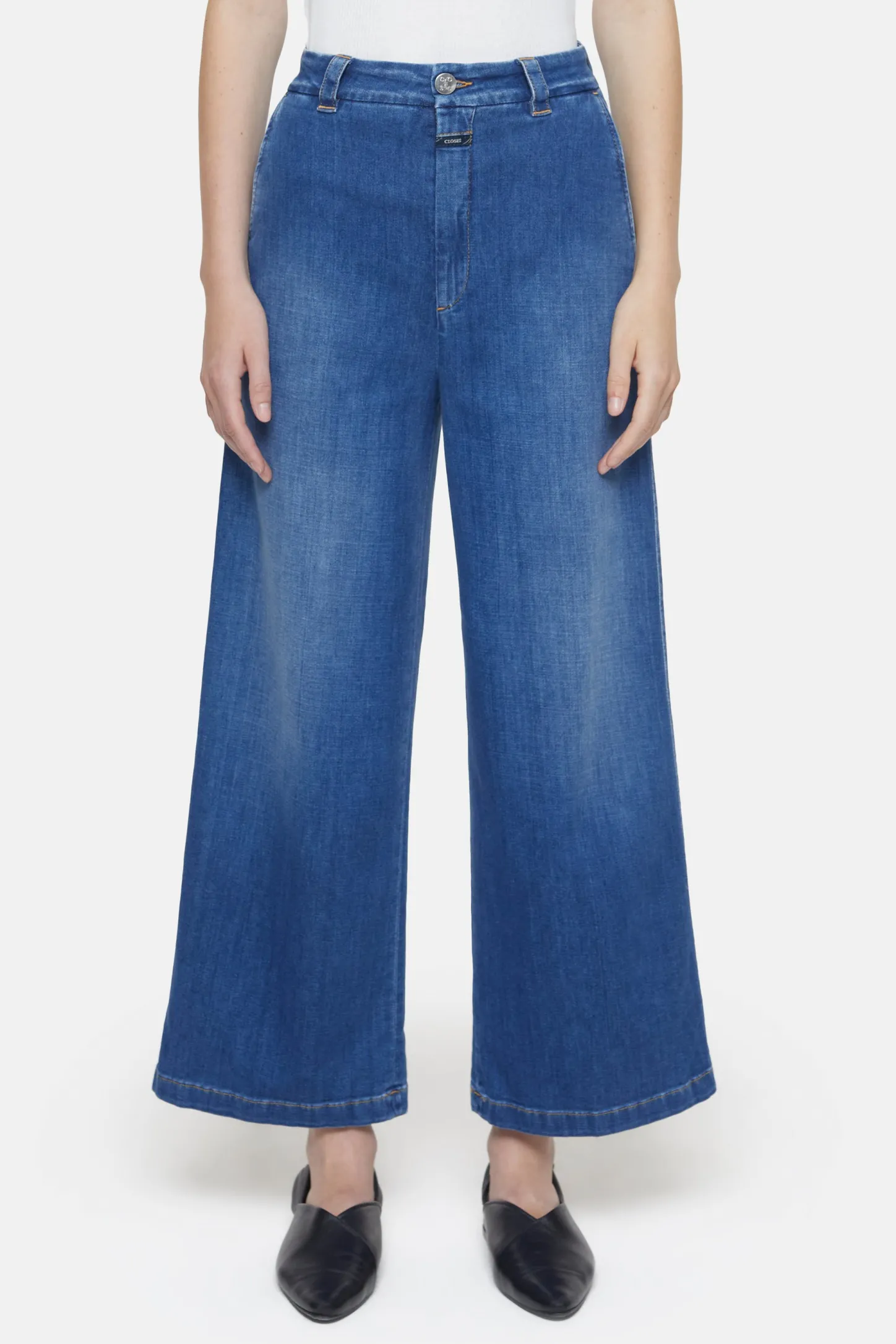 CLOSED Ontspannend>Wijde Jeans - Stijlnaam Barton Donkerblauw