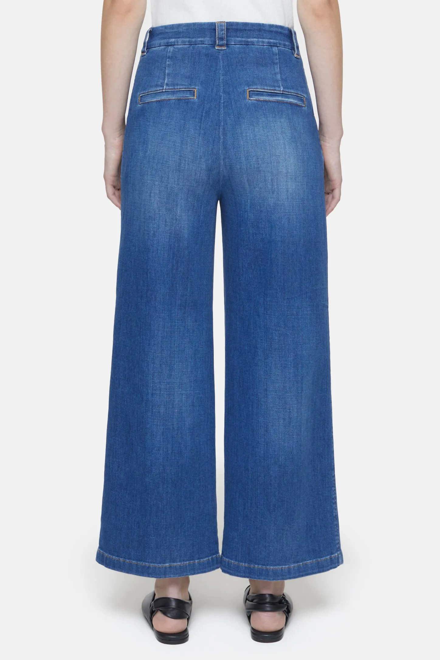 CLOSED Ontspannend>Wijde Jeans - Stijlnaam Barton Donkerblauw