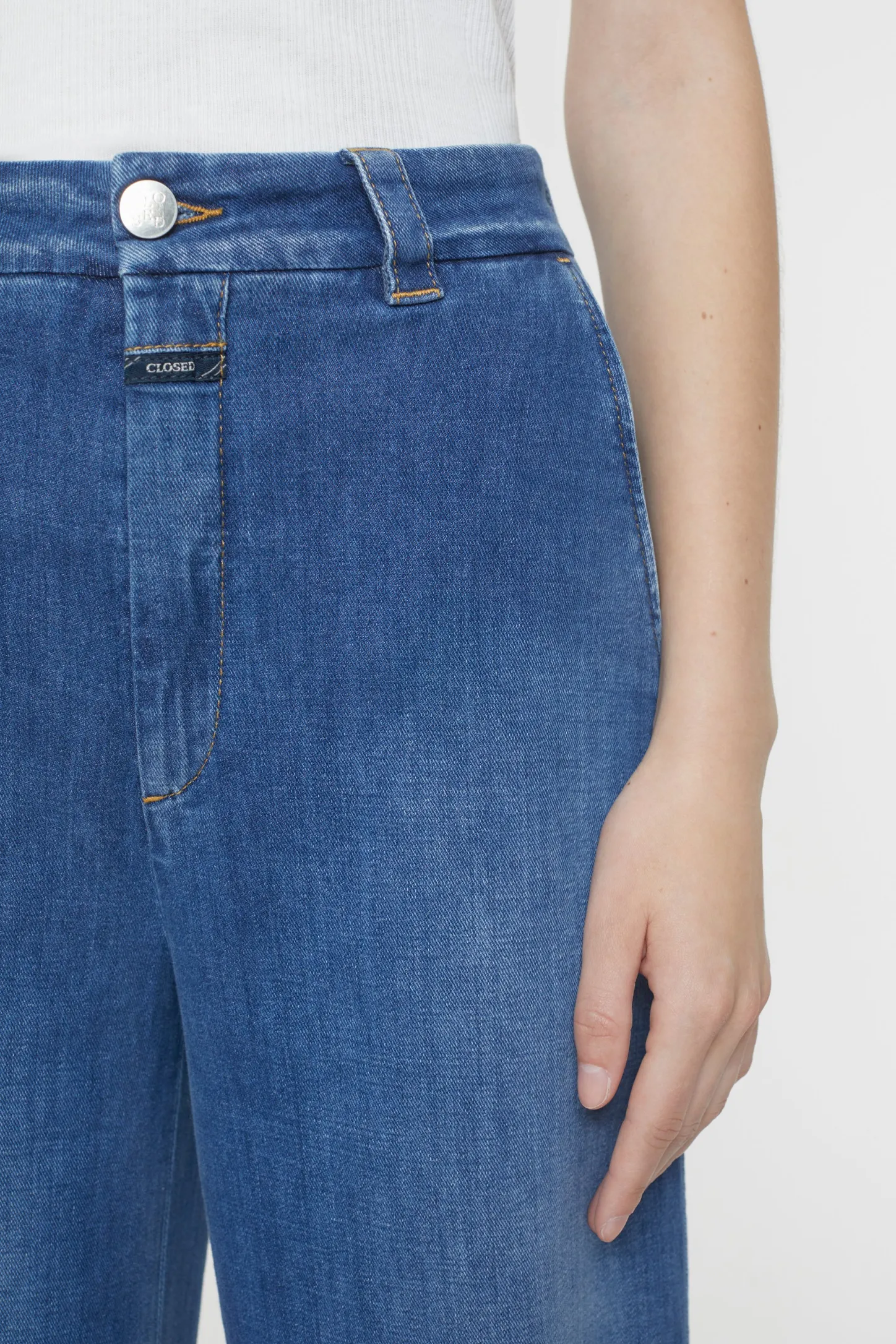 CLOSED Ontspannend>Wijde Jeans - Stijlnaam Barton Donkerblauw