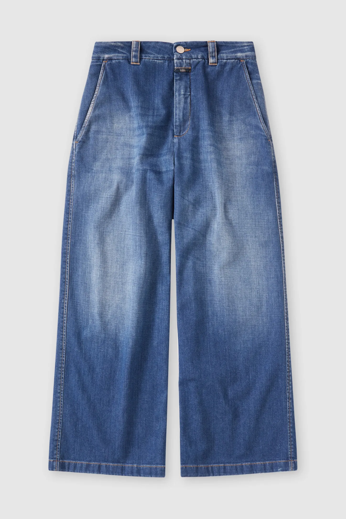 CLOSED Ontspannend>Wijde Jeans - Stijlnaam Barton Donkerblauw
