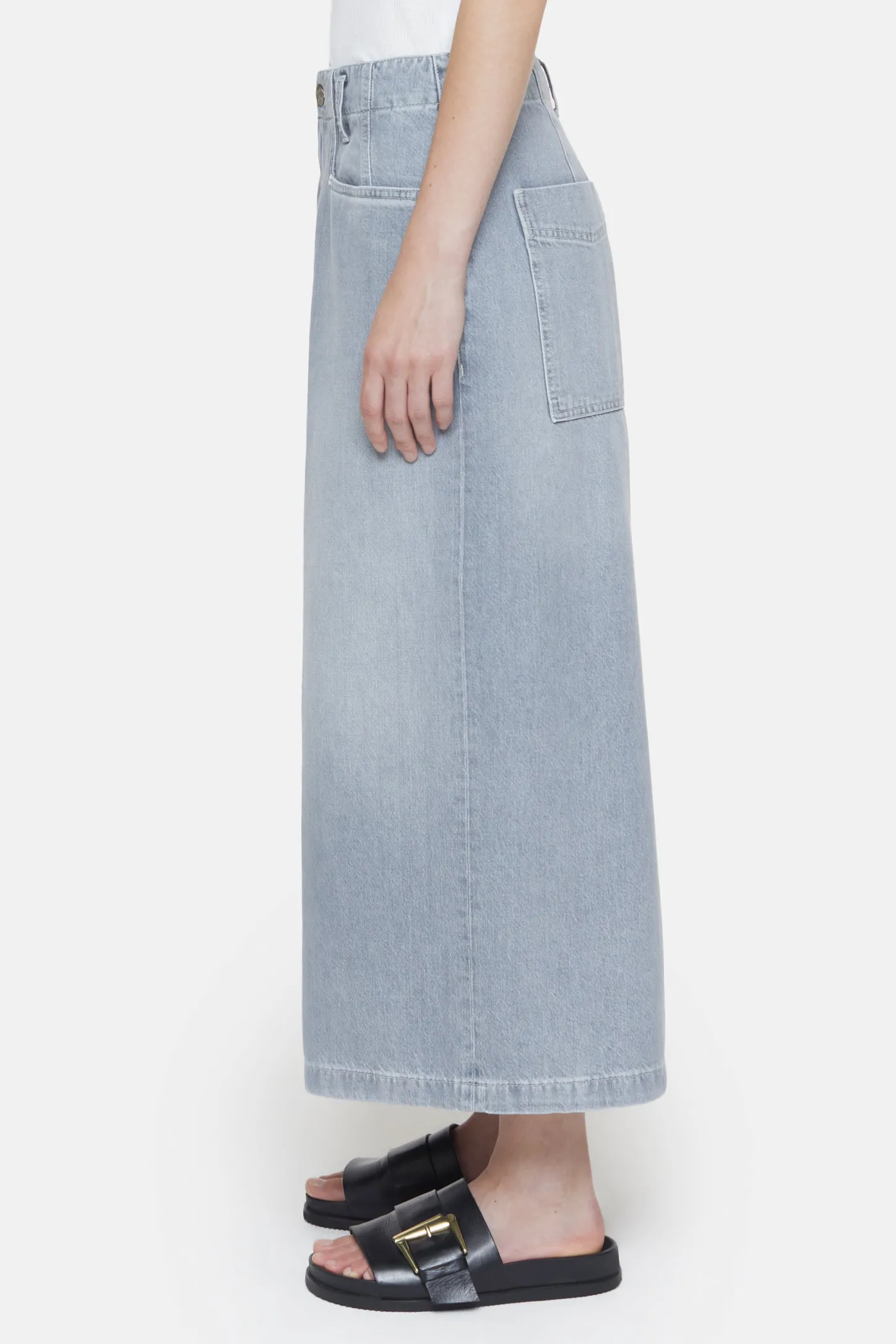 CLOSED Ras>Wijde Jeans - Stijlnaam Campton Lichtgrijs