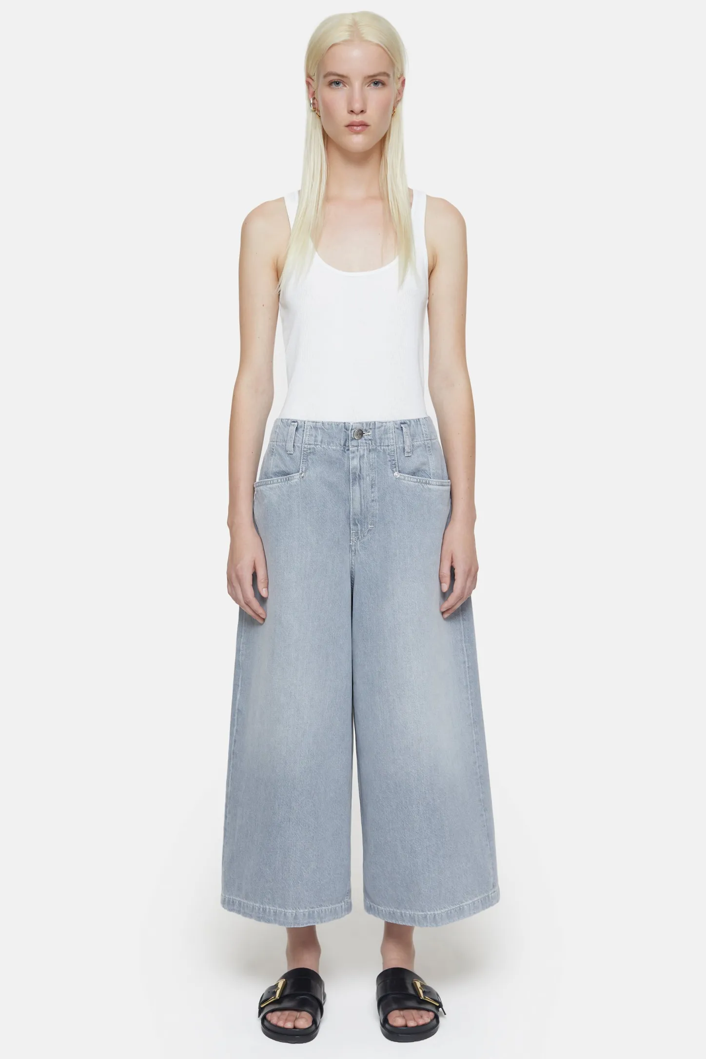 CLOSED Ontspannend>Wijde Jeans - Stijlnaam Campton Lichtgrijs