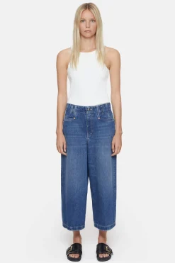 CLOSED Ontspannend>Wijde Jeans - Stijlnaam Campton Donkerblauw